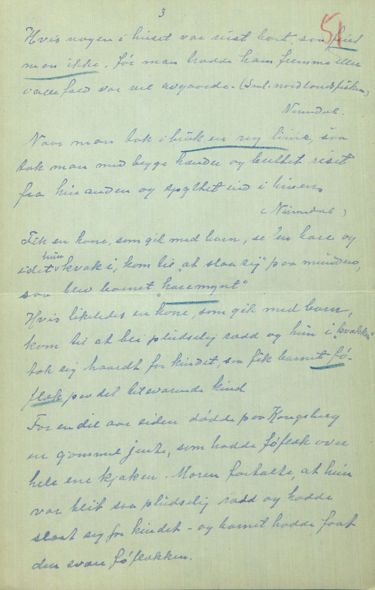 Rikard Berge, TEMU/TGM-A-1003/F/L0014/0040: 471-512 / 510 Brev til Berge frå Hankenæs + oppskrifter som H. kallar for sine, 1915-1917, s. 51
