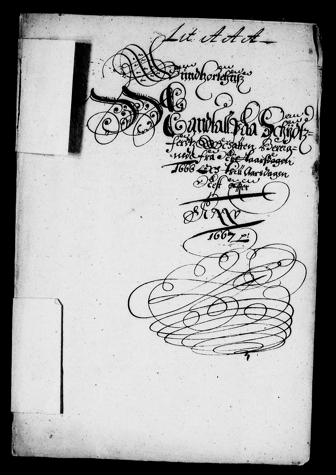 Rentekammeret inntil 1814, Reviderte regnskaper, Stiftamtstueregnskaper, Bergen stiftamt, RA/EA-6043/R/Rc/L0022: Bergen stiftamt, 1666