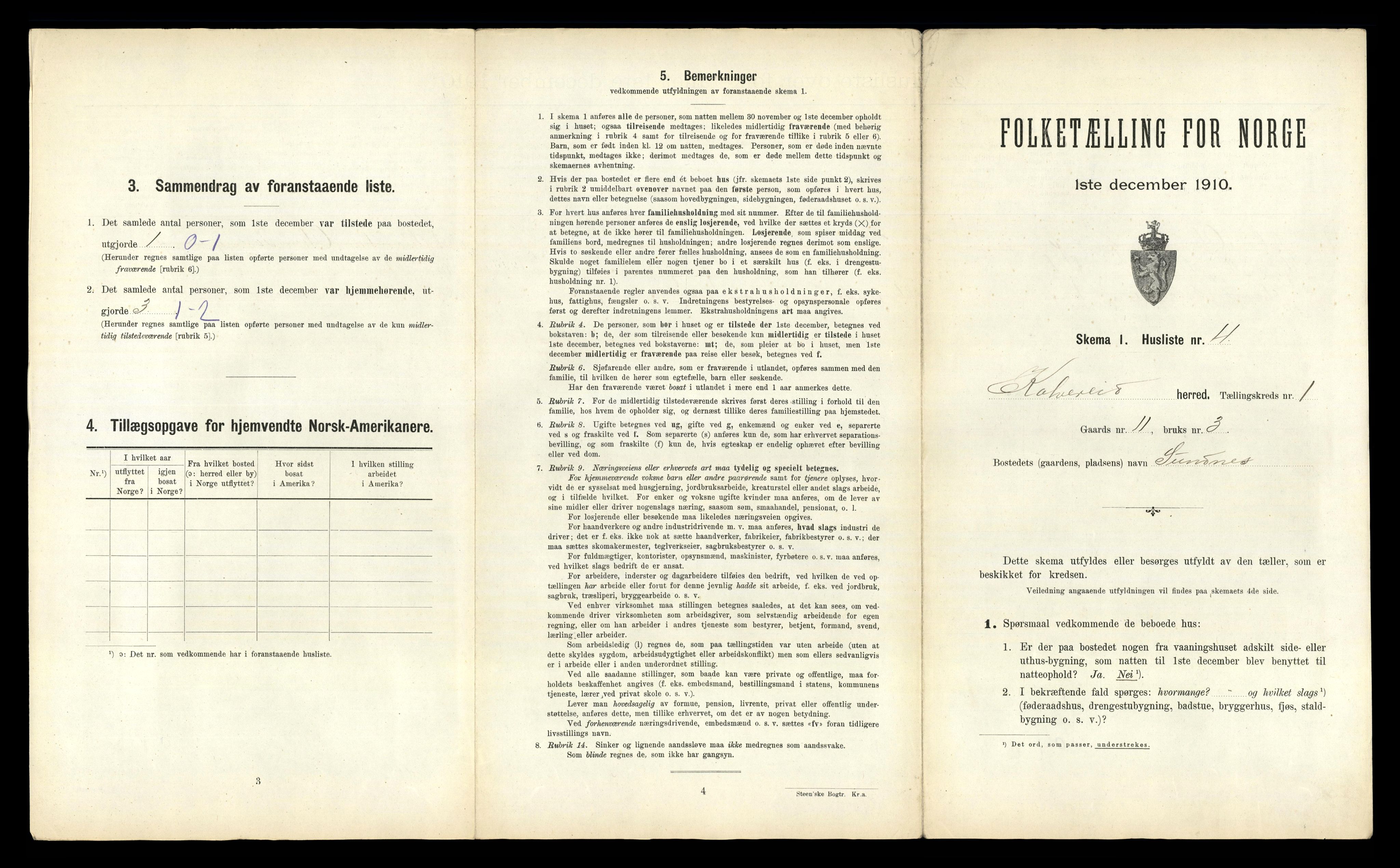 RA, Folketelling 1910 for 1752 Kolvereid herred, 1910, s. 26