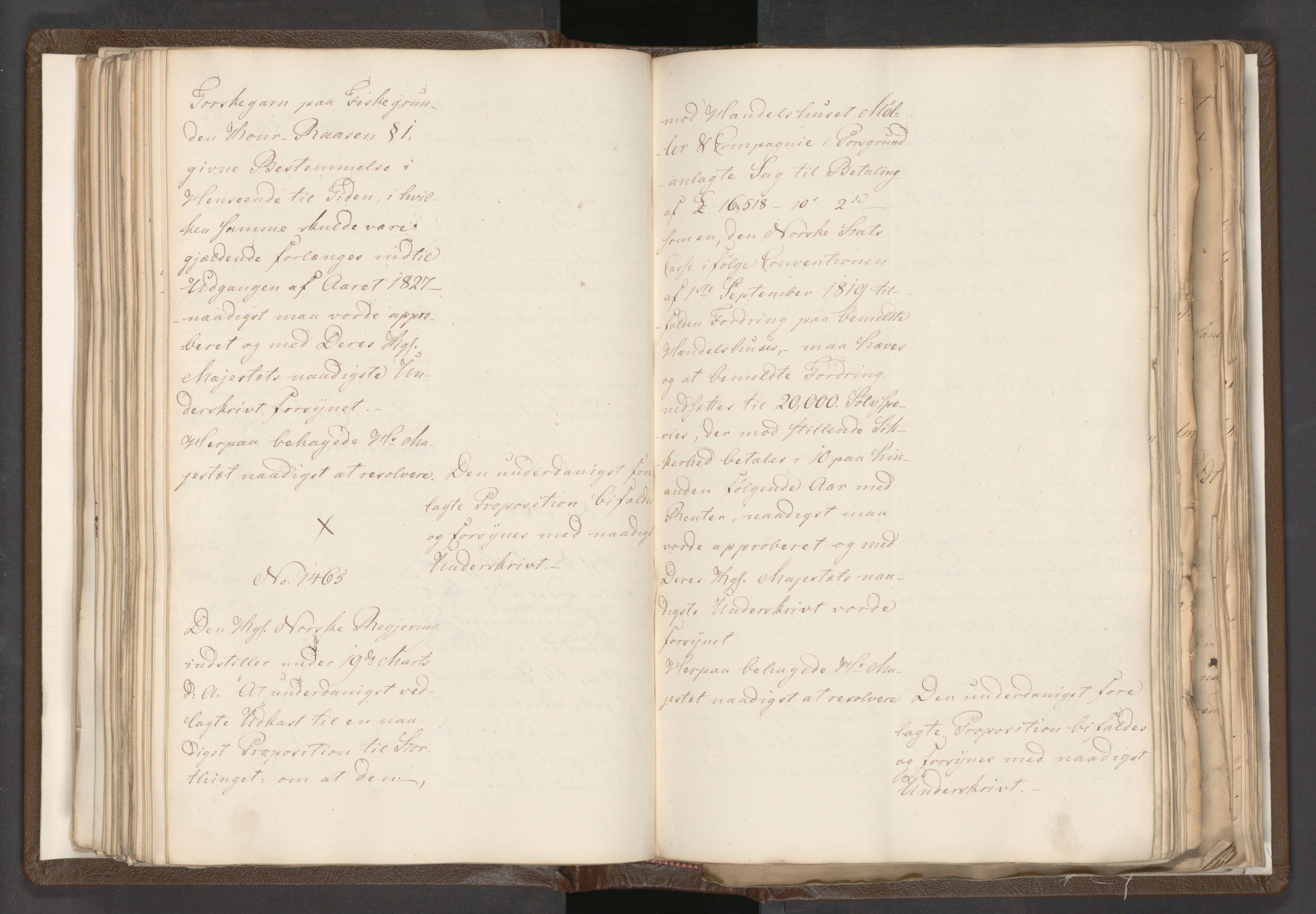 Statsrådssekretariatet, AV/RA-S-1001/A/Ab/L0018: Kgl. res. nr. 1112-1753, 1. halvår, 1824