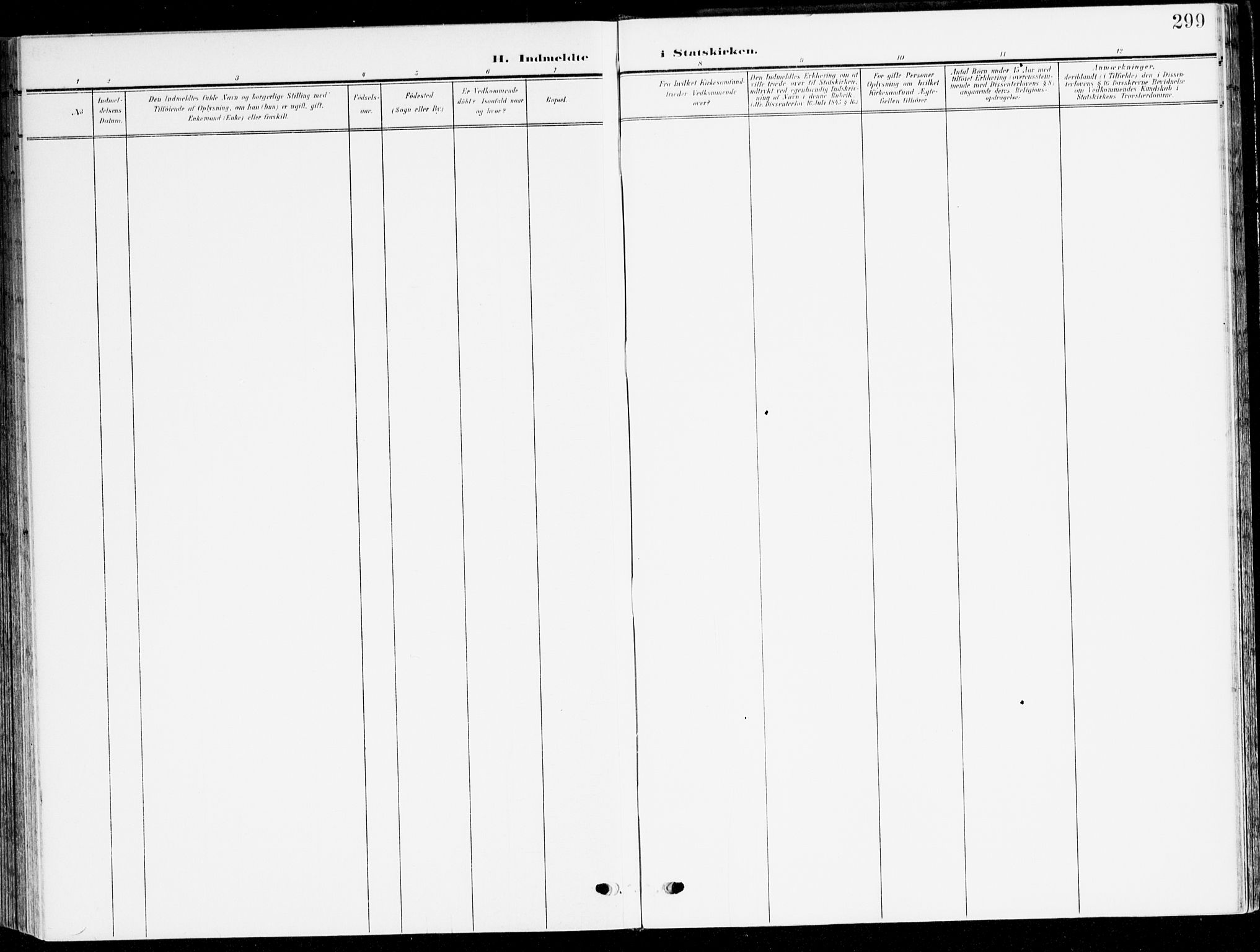 Selje sokneprestembete, SAB/A-99938/H/Ha/Haa/Haab: Ministerialbok nr. B 3, 1908-1923, s. 299