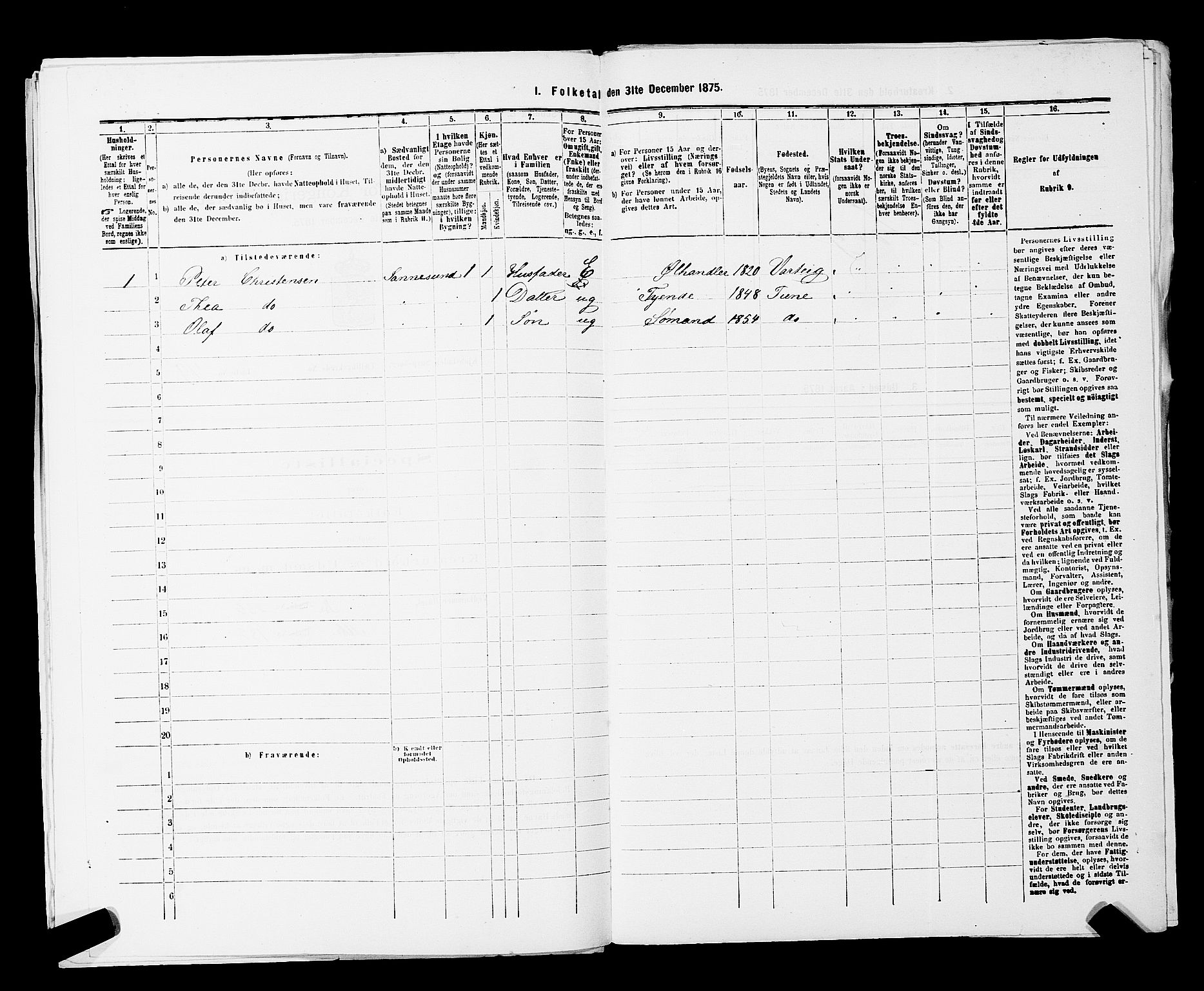 RA, Folketelling 1875 for 0102P Sarpsborg prestegjeld, 1875, s. 115