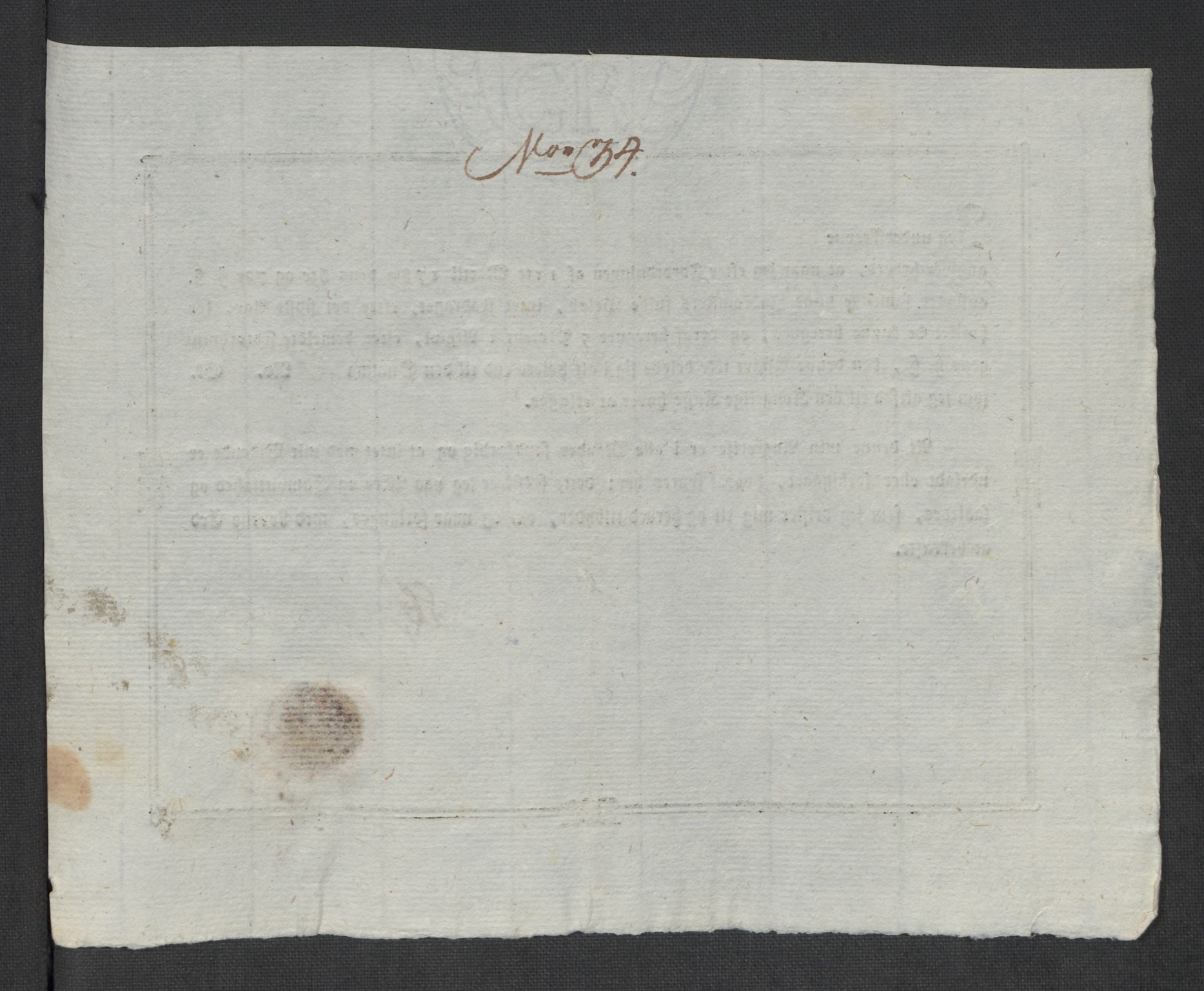 Rentekammeret inntil 1814, Reviderte regnskaper, Mindre regnskaper, RA/EA-4068/Rf/Rfe/L0024: Modum Blåfarvevverk, Molde, Moss, 1789, s. 156