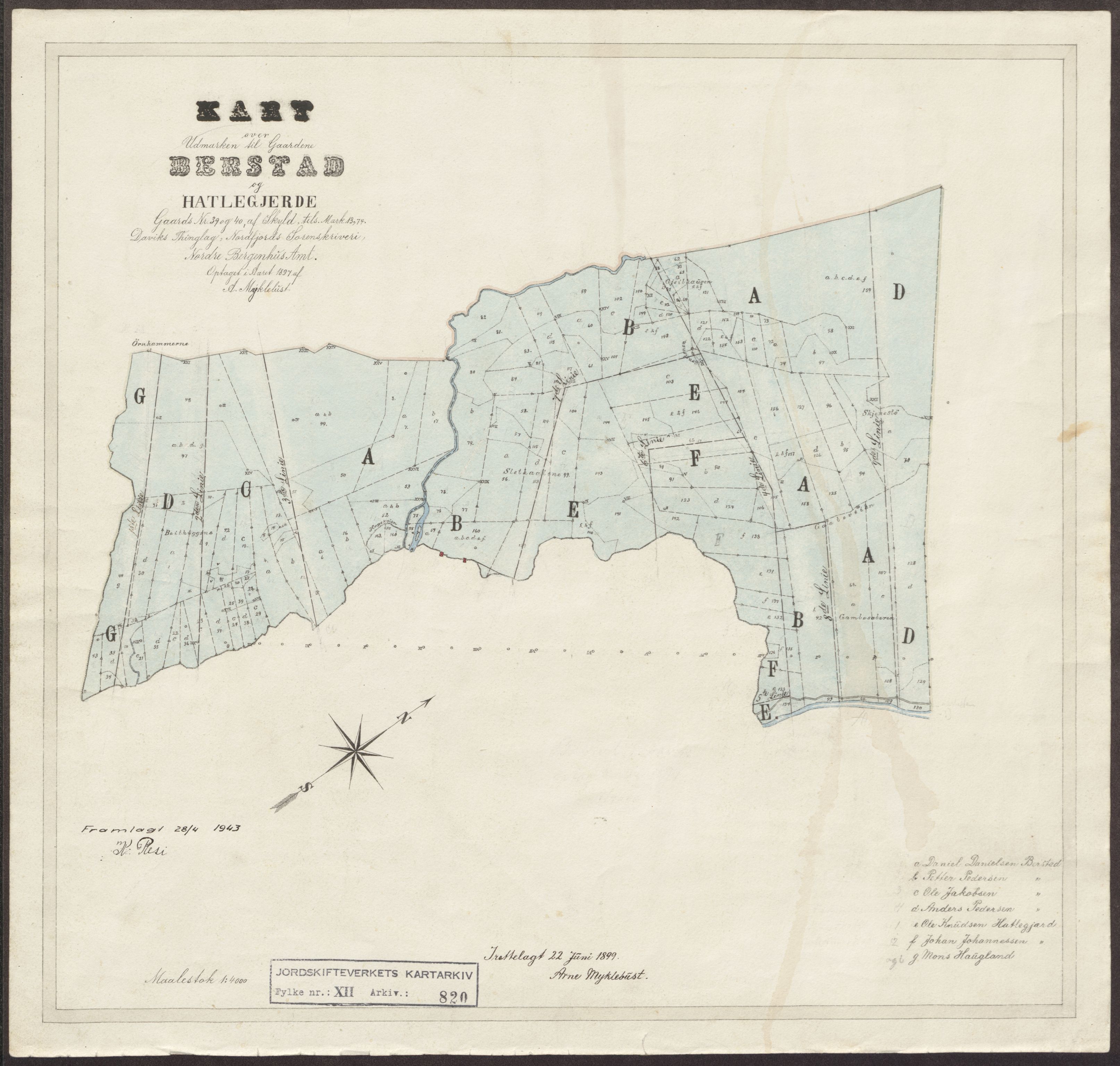 Jordskifteverkets kartarkiv, AV/RA-S-3929/T, 1859-1988, s. 949