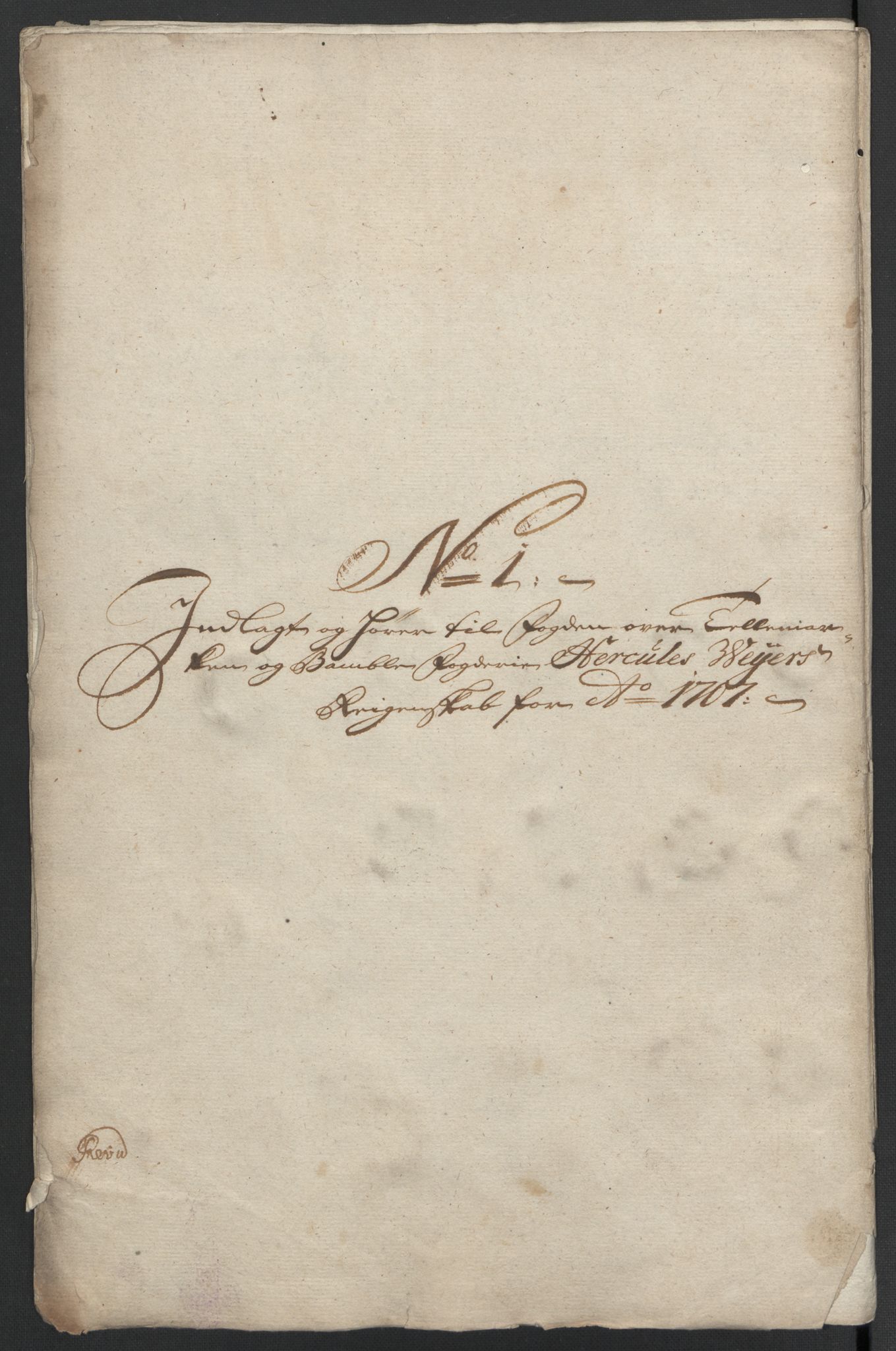 Rentekammeret inntil 1814, Reviderte regnskaper, Fogderegnskap, AV/RA-EA-4092/R36/L2116: Fogderegnskap Øvre og Nedre Telemark og Bamble, 1706-1707, s. 204