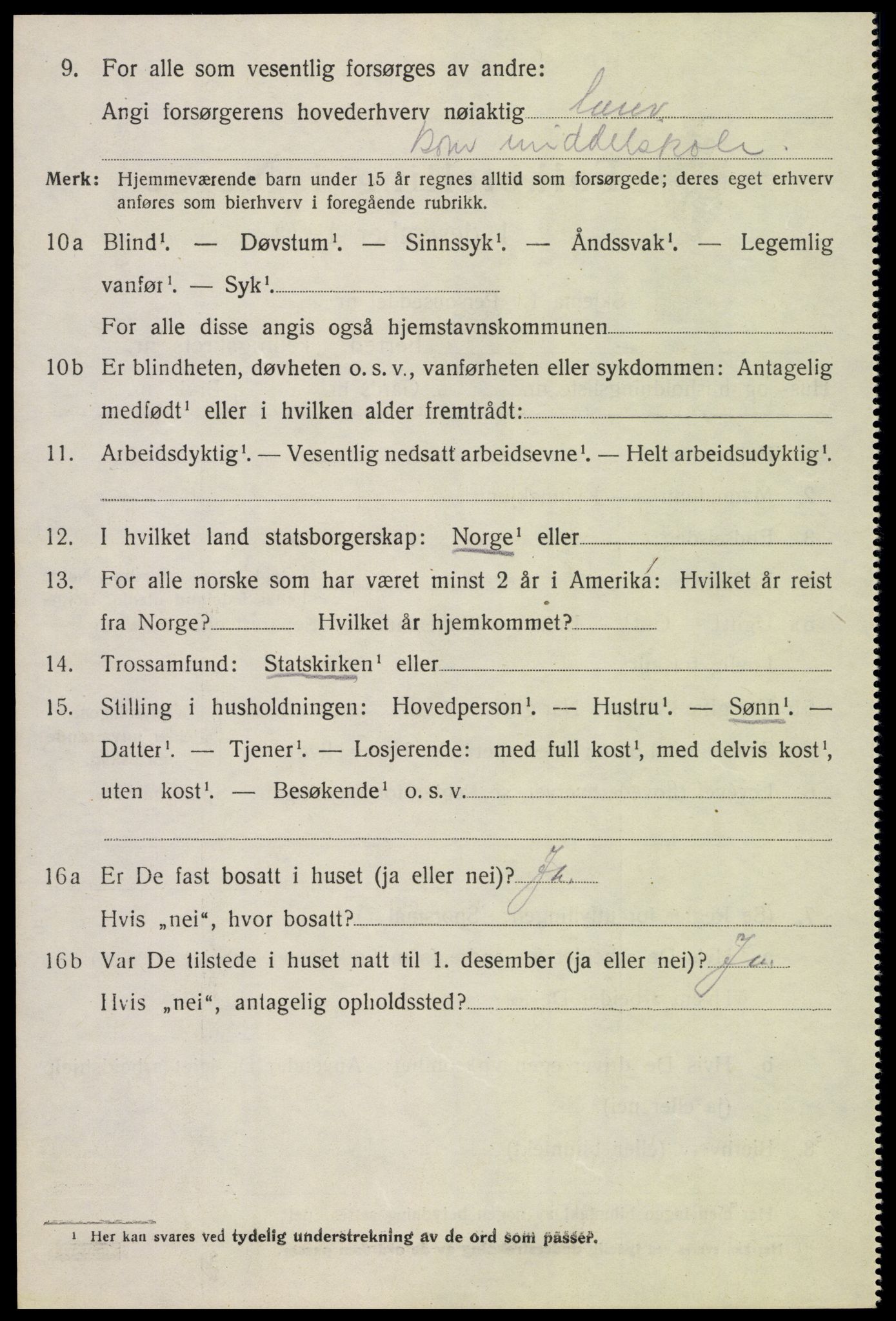 SAH, Folketelling 1920 for 0528 Østre Toten herred, 1920, s. 19781