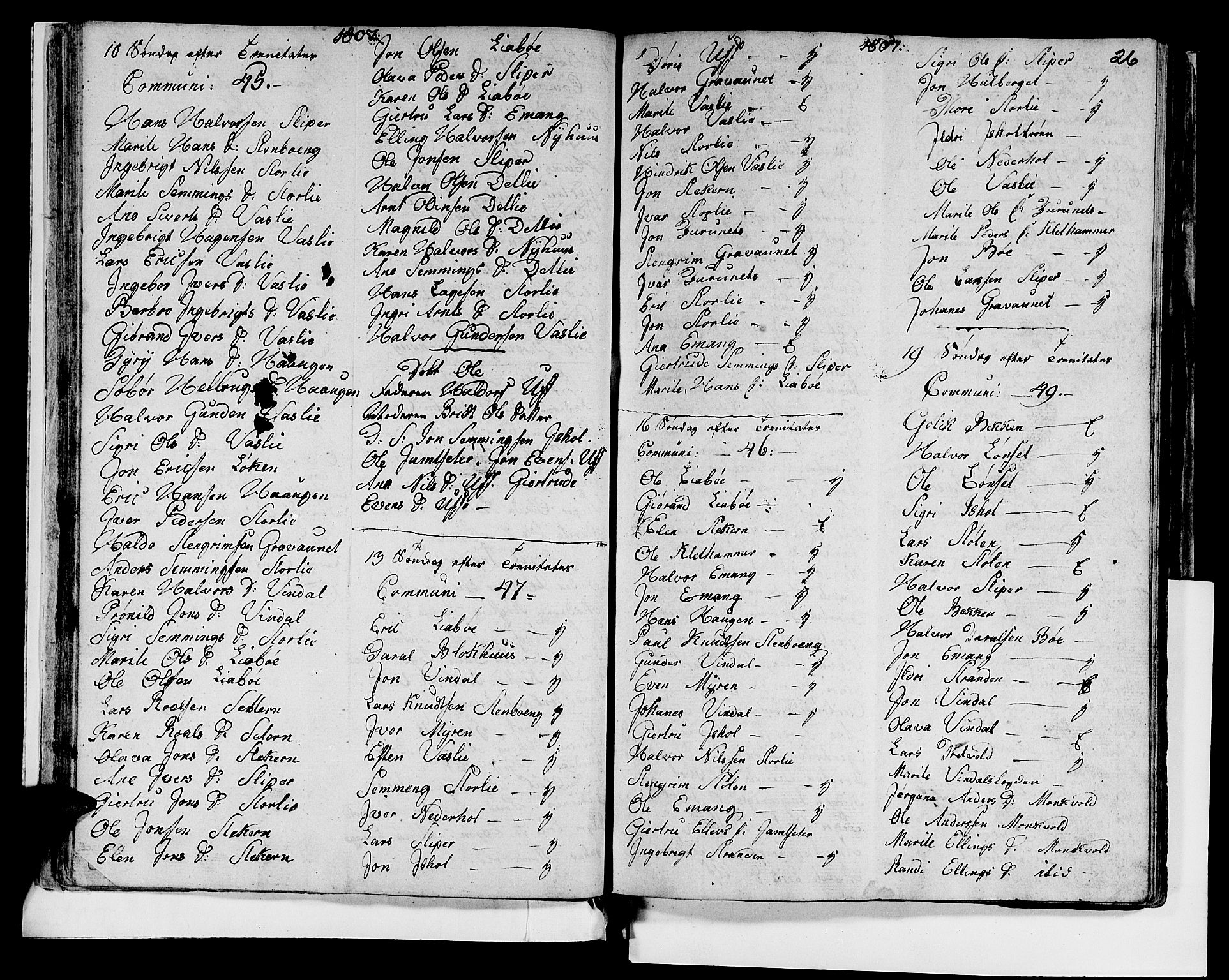 Ministerialprotokoller, klokkerbøker og fødselsregistre - Sør-Trøndelag, SAT/A-1456/679/L0921: Klokkerbok nr. 679C01, 1792-1840, s. 26