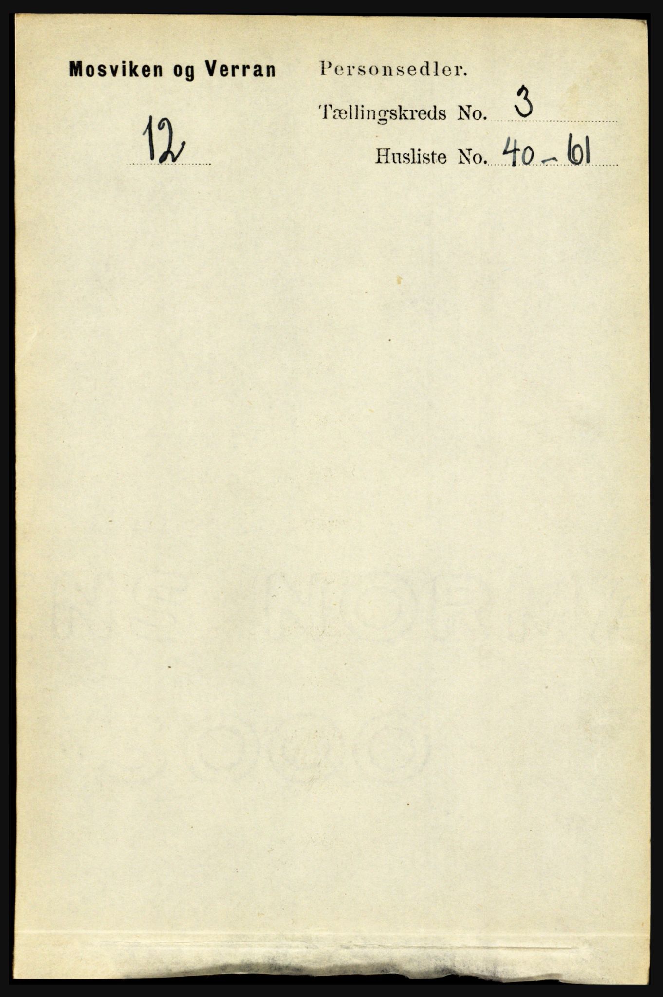 RA, Folketelling 1891 for 1723 Mosvik og Verran herred, 1891, s. 1184