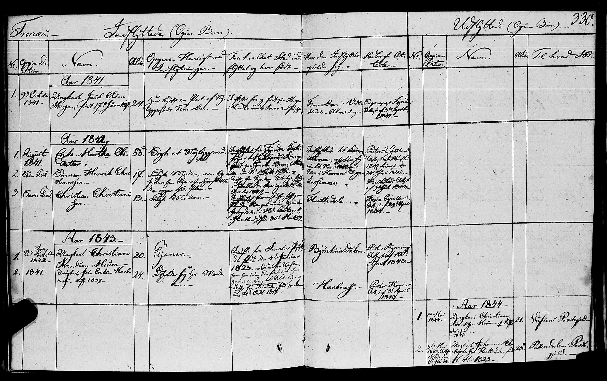 Ministerialprotokoller, klokkerbøker og fødselsregistre - Nord-Trøndelag, SAT/A-1458/762/L0538: Ministerialbok nr. 762A02 /2, 1833-1879, s. 330