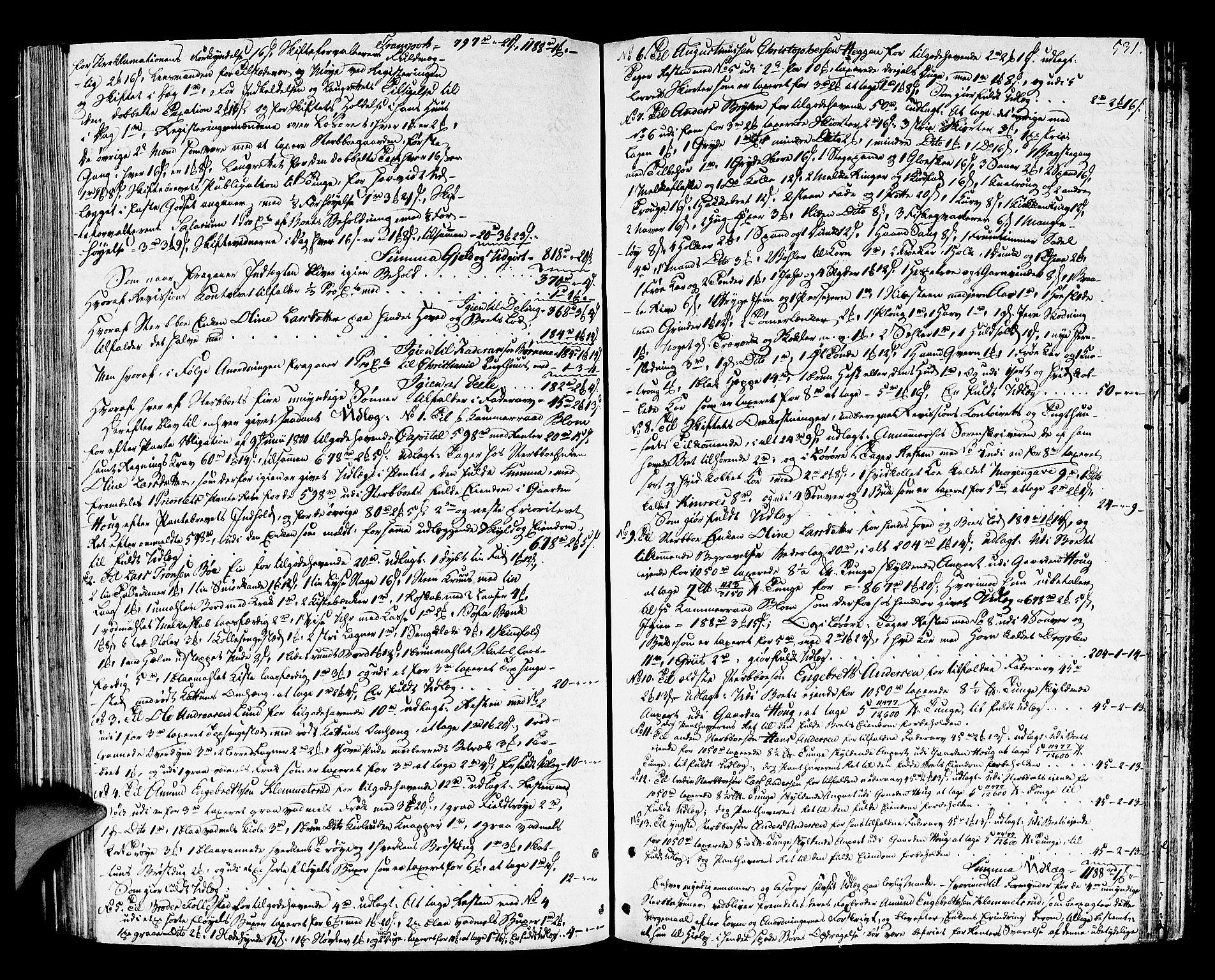 Lier, Røyken og Hurum sorenskriveri, AV/SAKO-A-89/H/Hc/L0008: Skifteprotokoll, 1799-1805, s. 530b-531a