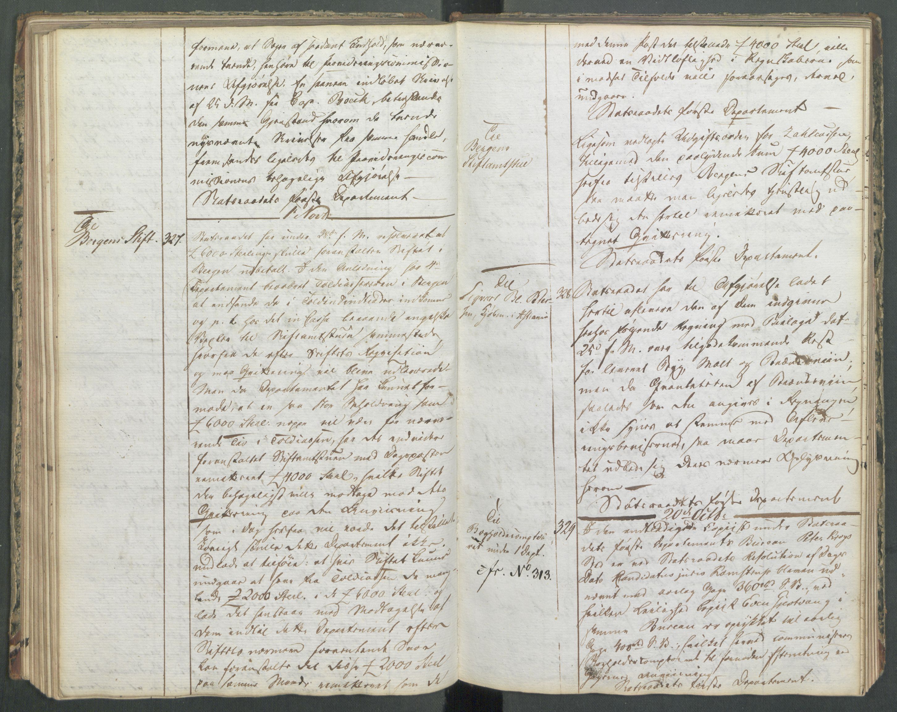 Departementene i 1814, AV/RA-S-3899/Fa/L0004: 1. byrå - Kopibok B 1-370, 1814, s. 75