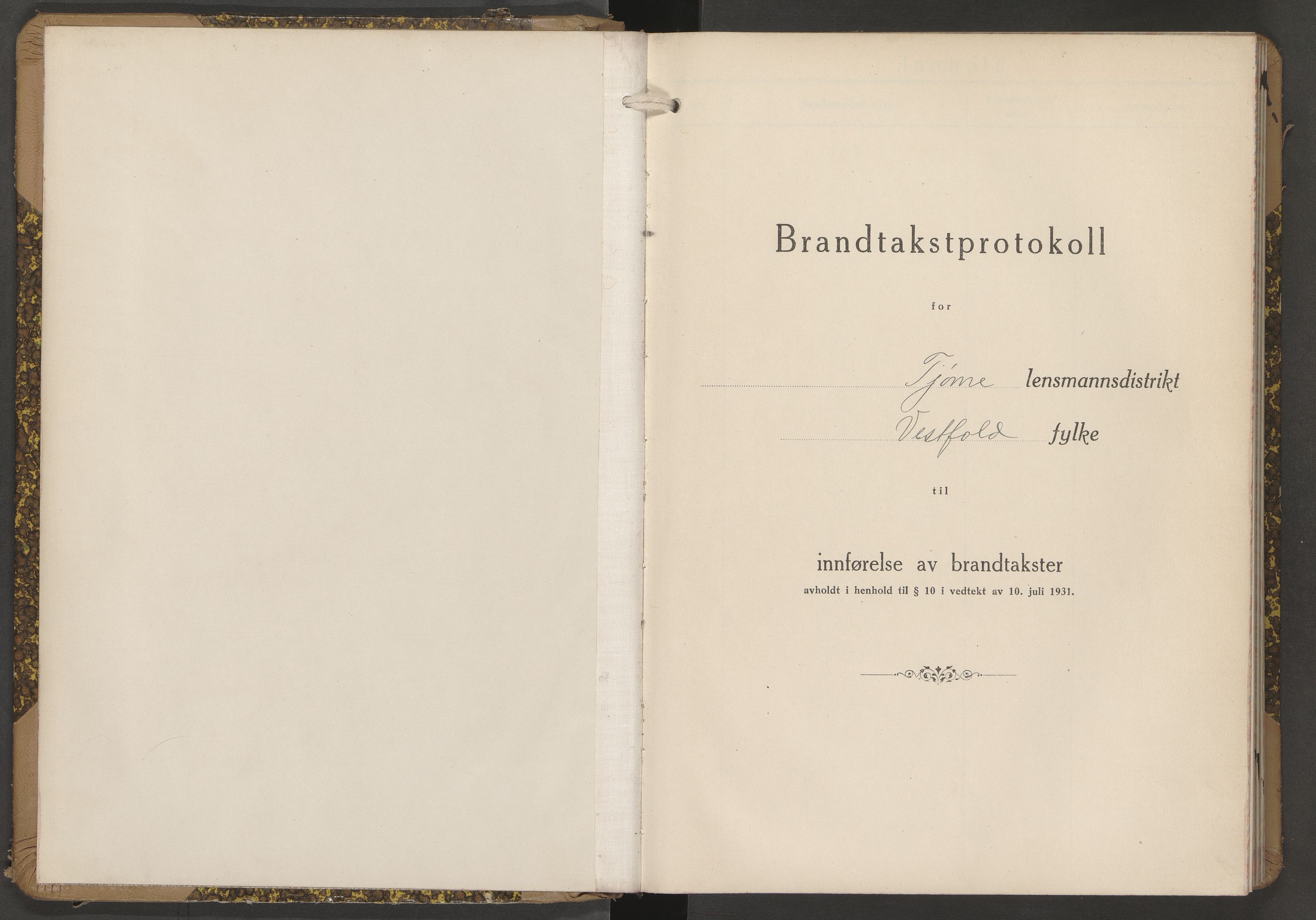 Tjøme lensmannskontor, SAKO/A-55/Y/Yd/Ydb/L0005: Skjematakstprotokoll, 1937-1944