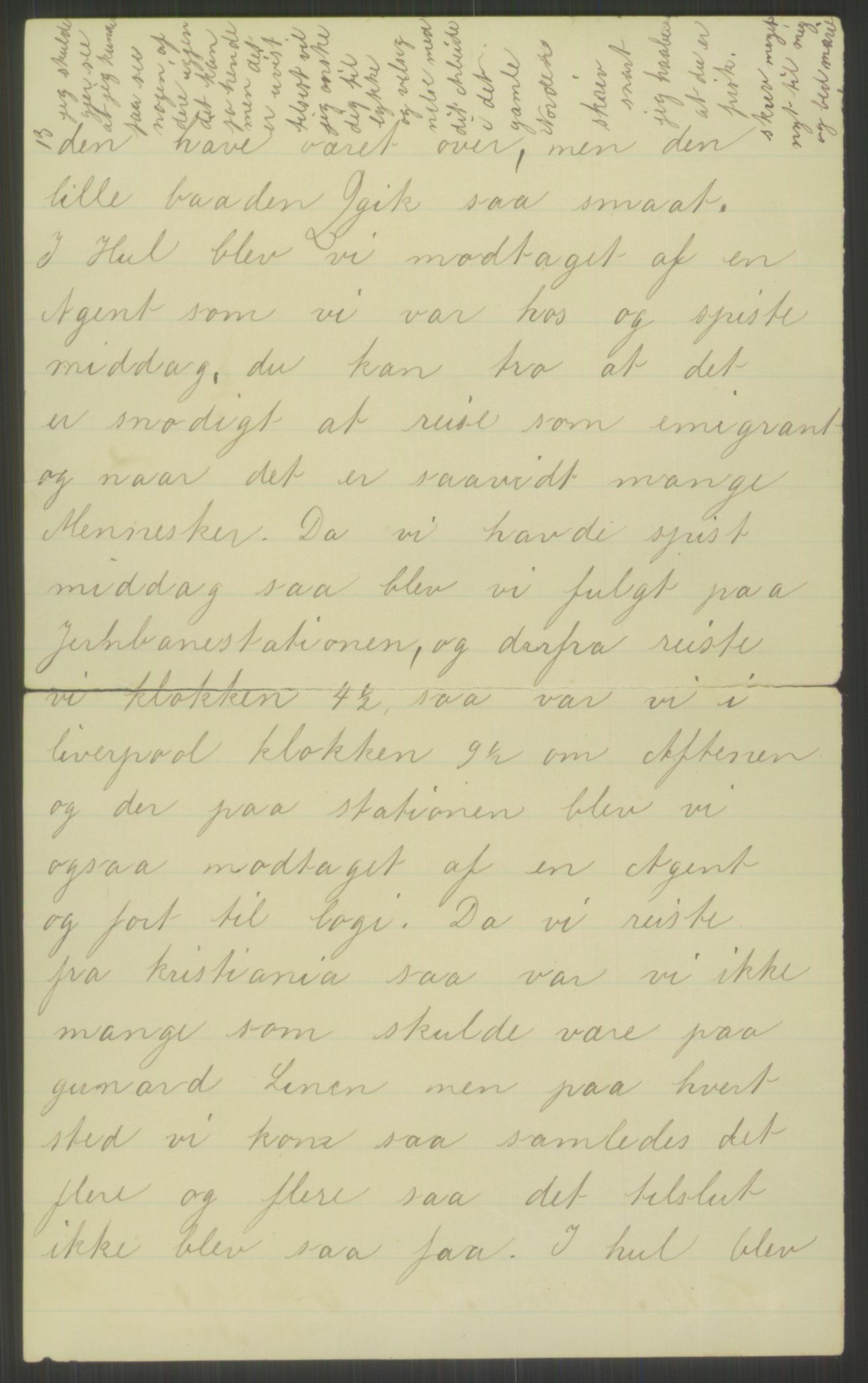 Samlinger til kildeutgivelse, Amerikabrevene, AV/RA-EA-4057/F/L0021: Innlån fra Buskerud: Michalsen - Ål bygdearkiv, 1838-1914, s. 20