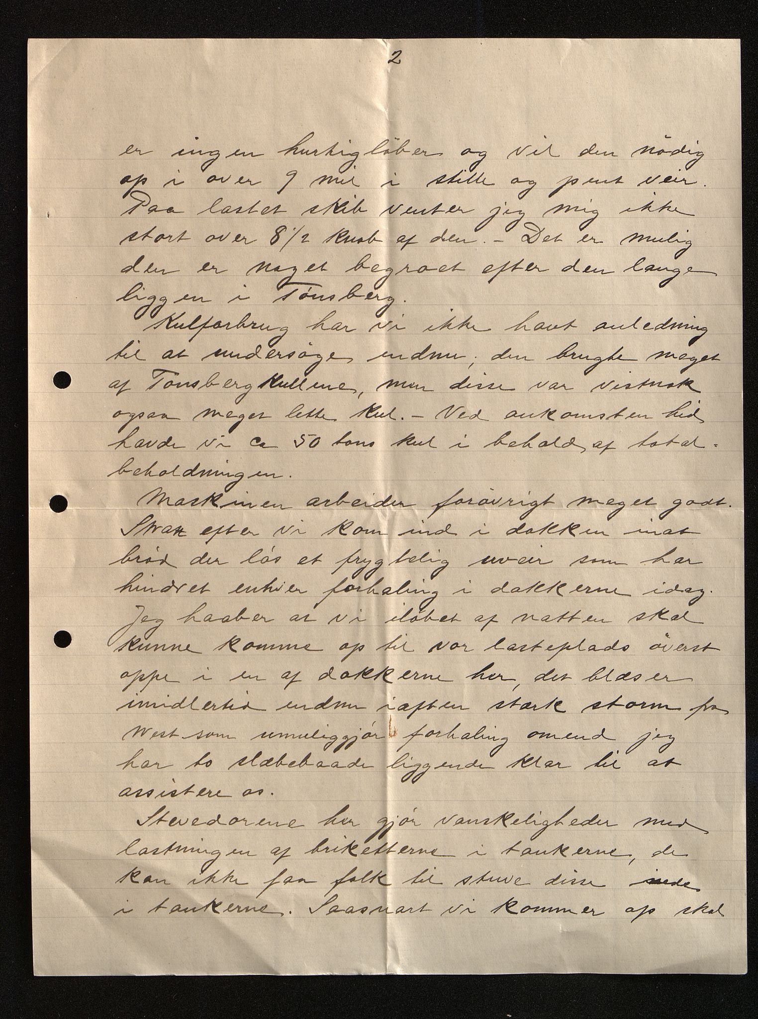 Pa 508 - AS Hektor, VEMU/A-1582/D/L0001: Brev og telegrammer, diverse, 1910-1911