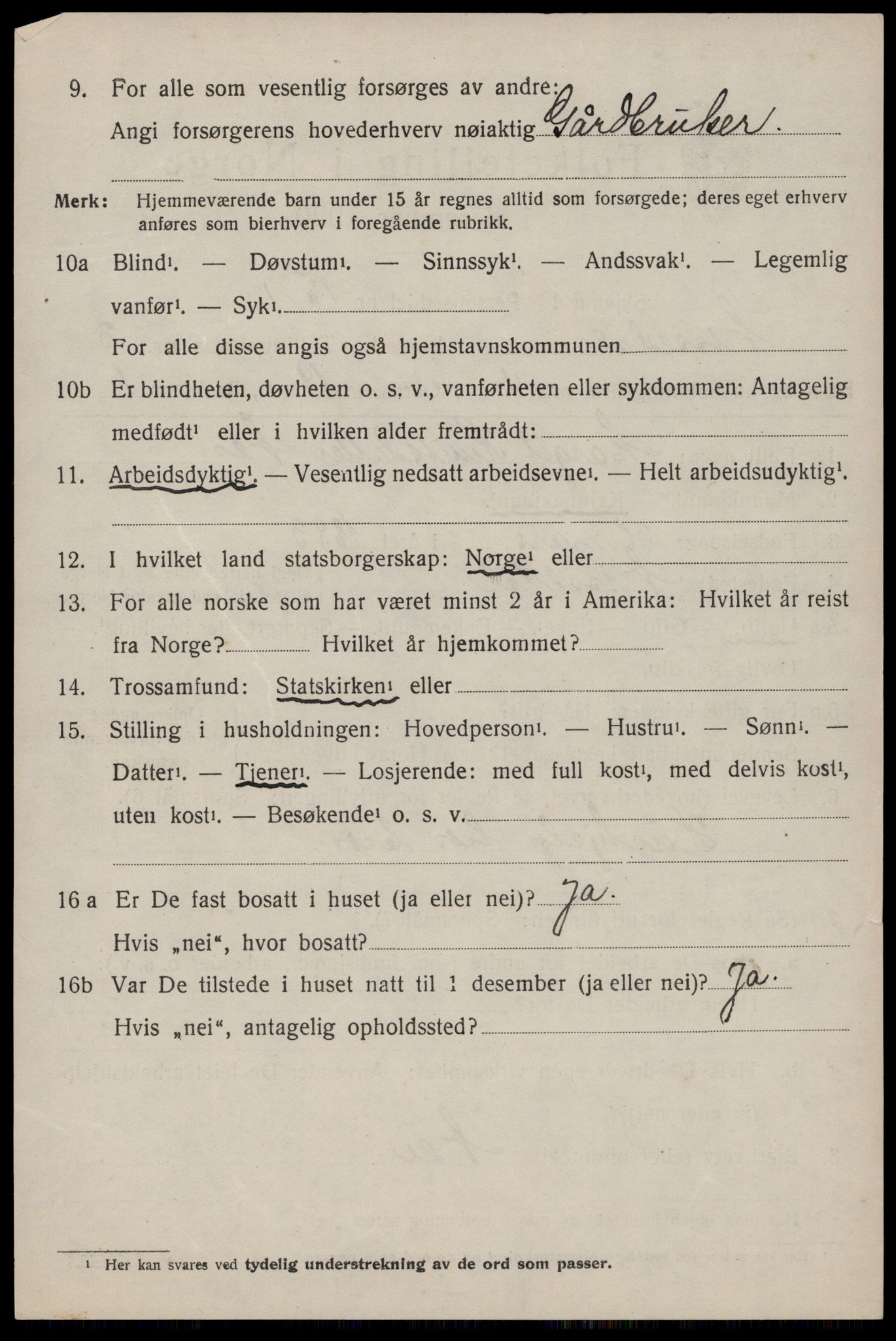 SAKO, Folketelling 1920 for 0830 Nissedal herred, 1920, s. 1526
