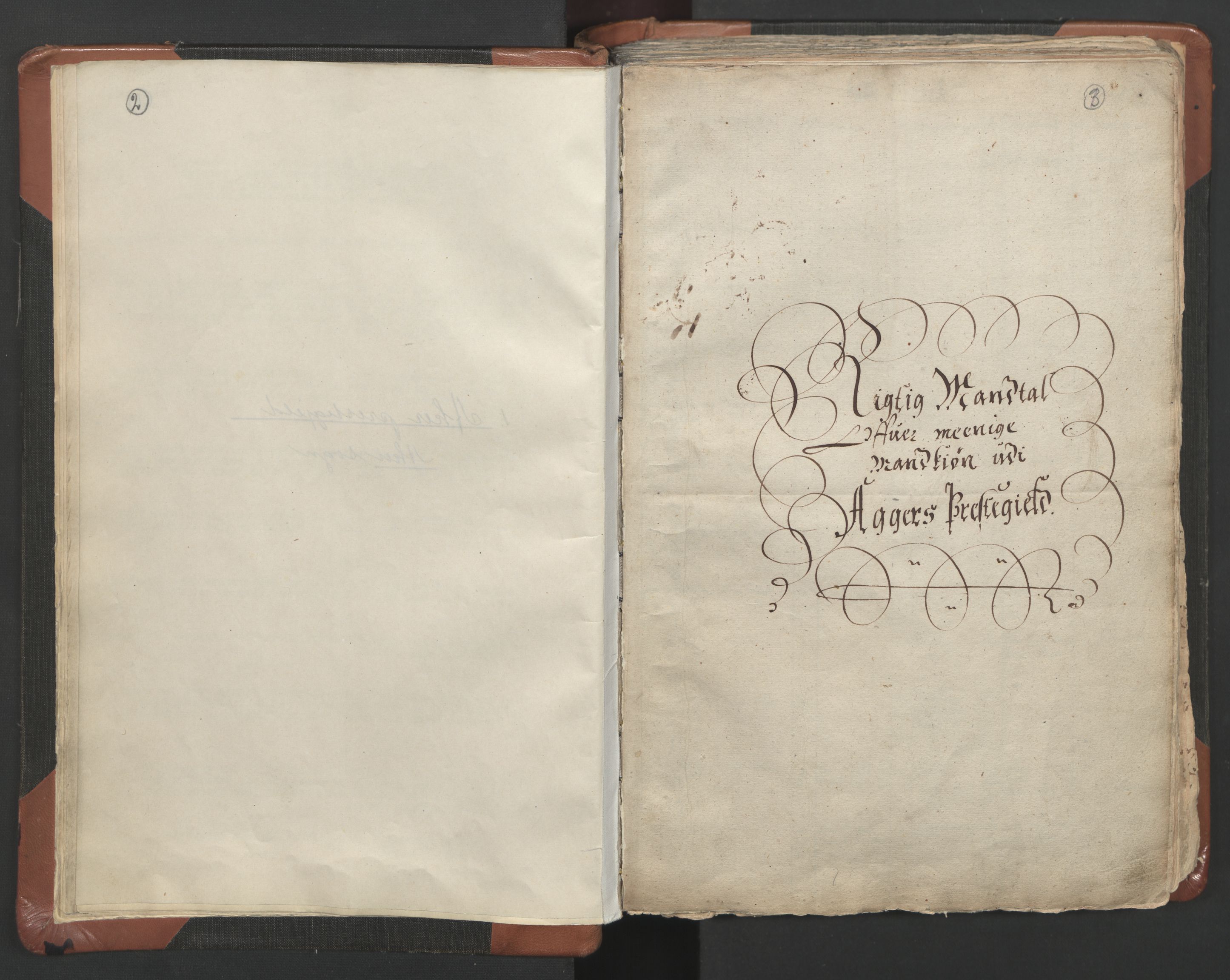 RA, Sogneprestenes manntall 1664-1666, nr. 9: Bragernes prosti, 1664-1666, s. 2-3