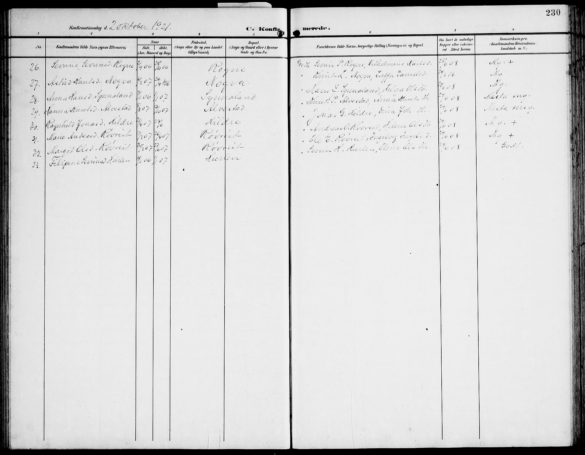 Ministerialprotokoller, klokkerbøker og fødselsregistre - Møre og Romsdal, AV/SAT-A-1454/536/L0511: Klokkerbok nr. 536C06, 1899-1944, s. 230