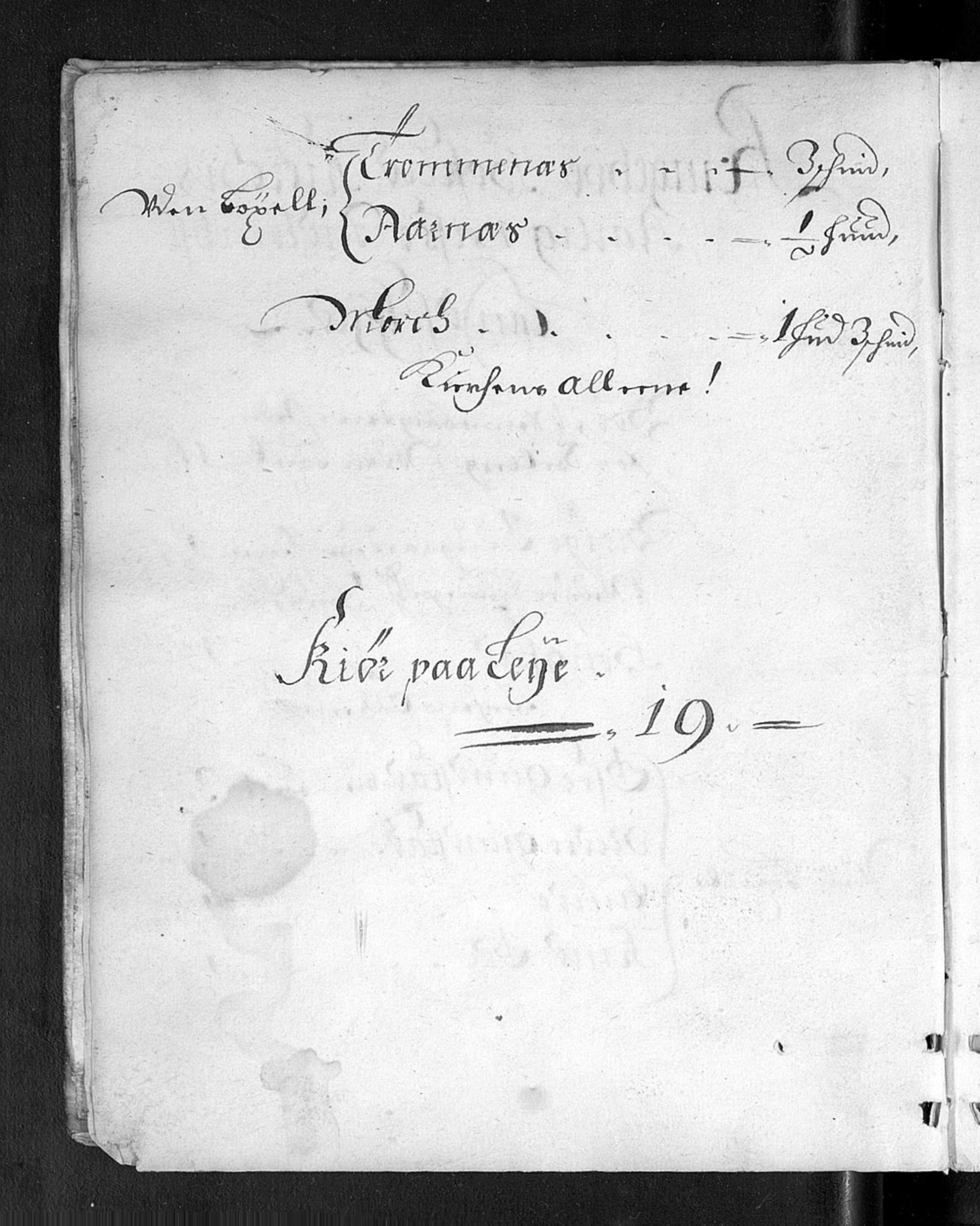 Kirkestoler i Oppland fylke, SAH/KIRKESTOL-002/F/Fa/Fae/L0001: Kirkestol for Ringebu, 1682-1722