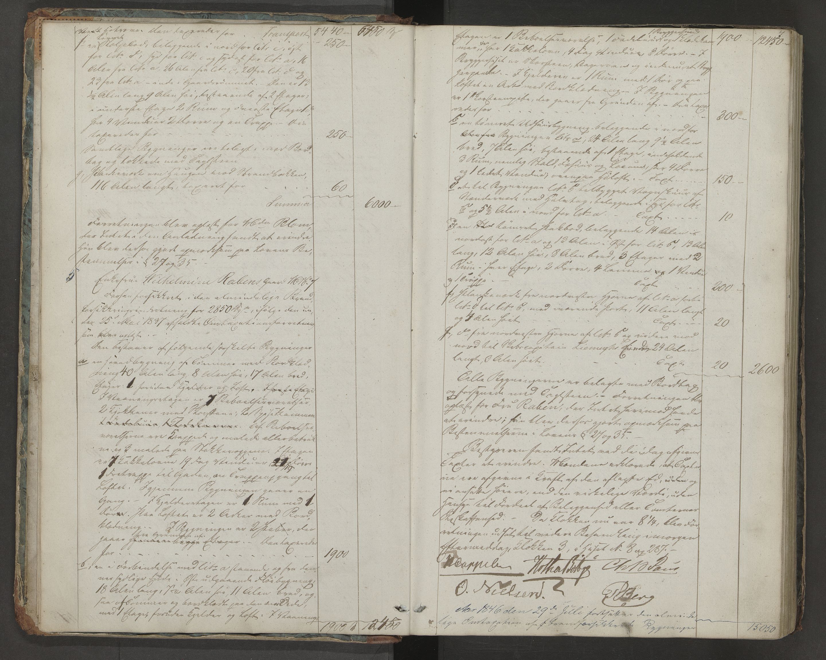 Skien magistrat, AV/SAKO-A-860/F/Fb/Fba/L0011: Branntakstprotokoll, 1846-1854