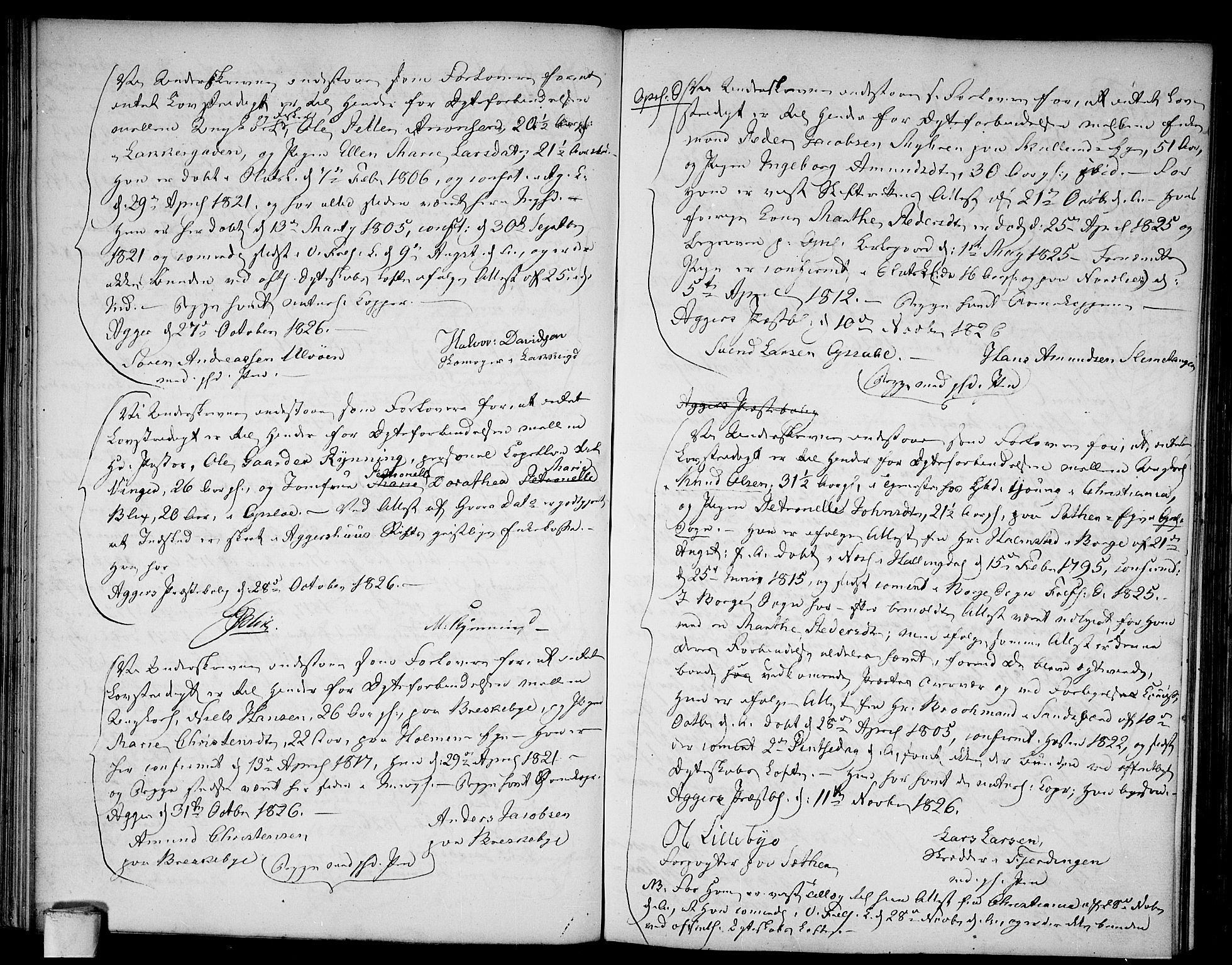 Aker prestekontor kirkebøker, AV/SAO-A-10861/L/L0004: Forlovererklæringer nr. 4, 1778-1831