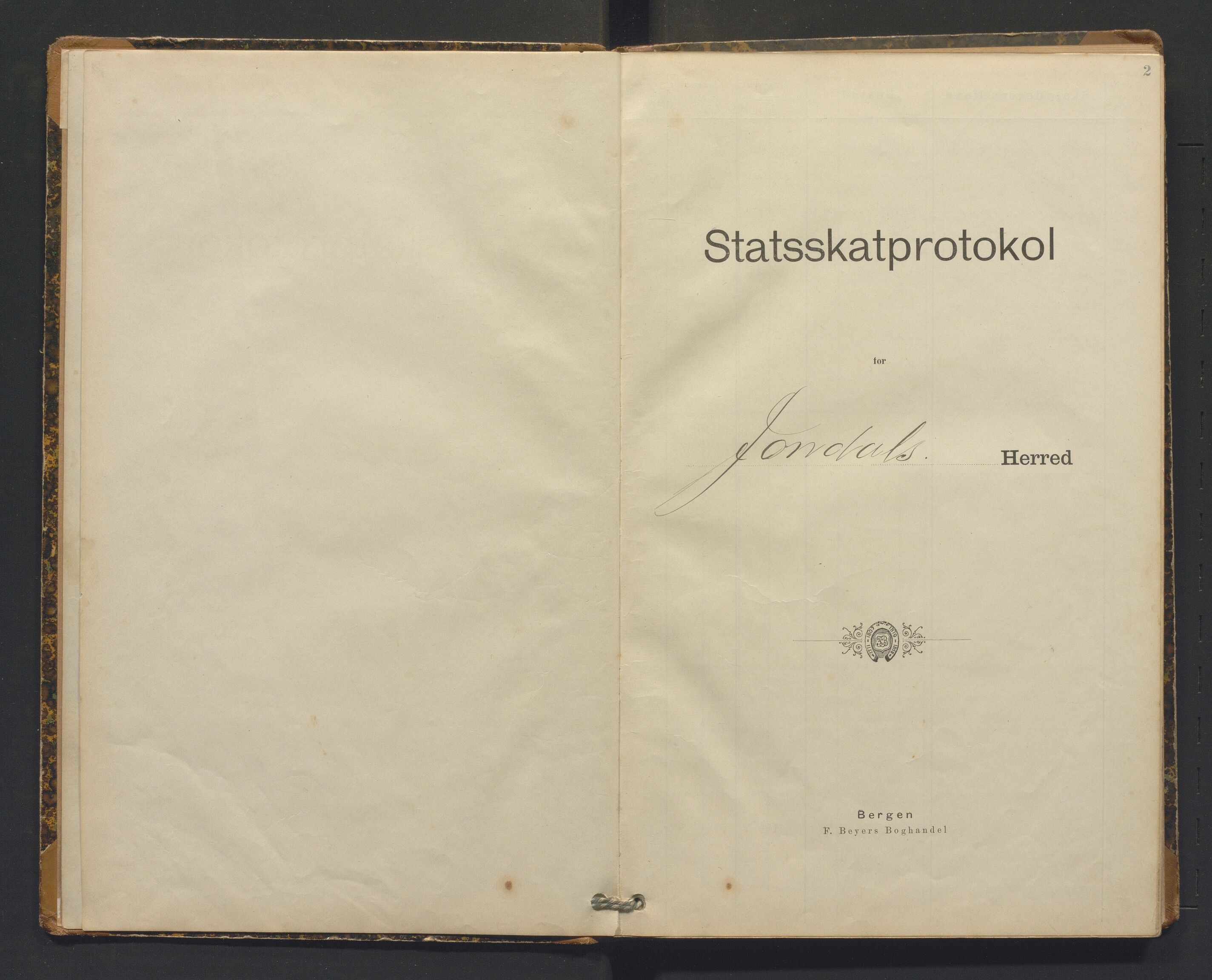 Jondal kommune. Likningskommisjonen, IKAH/1227-142/F/Fb/L0001: protokoll, 1895-1917