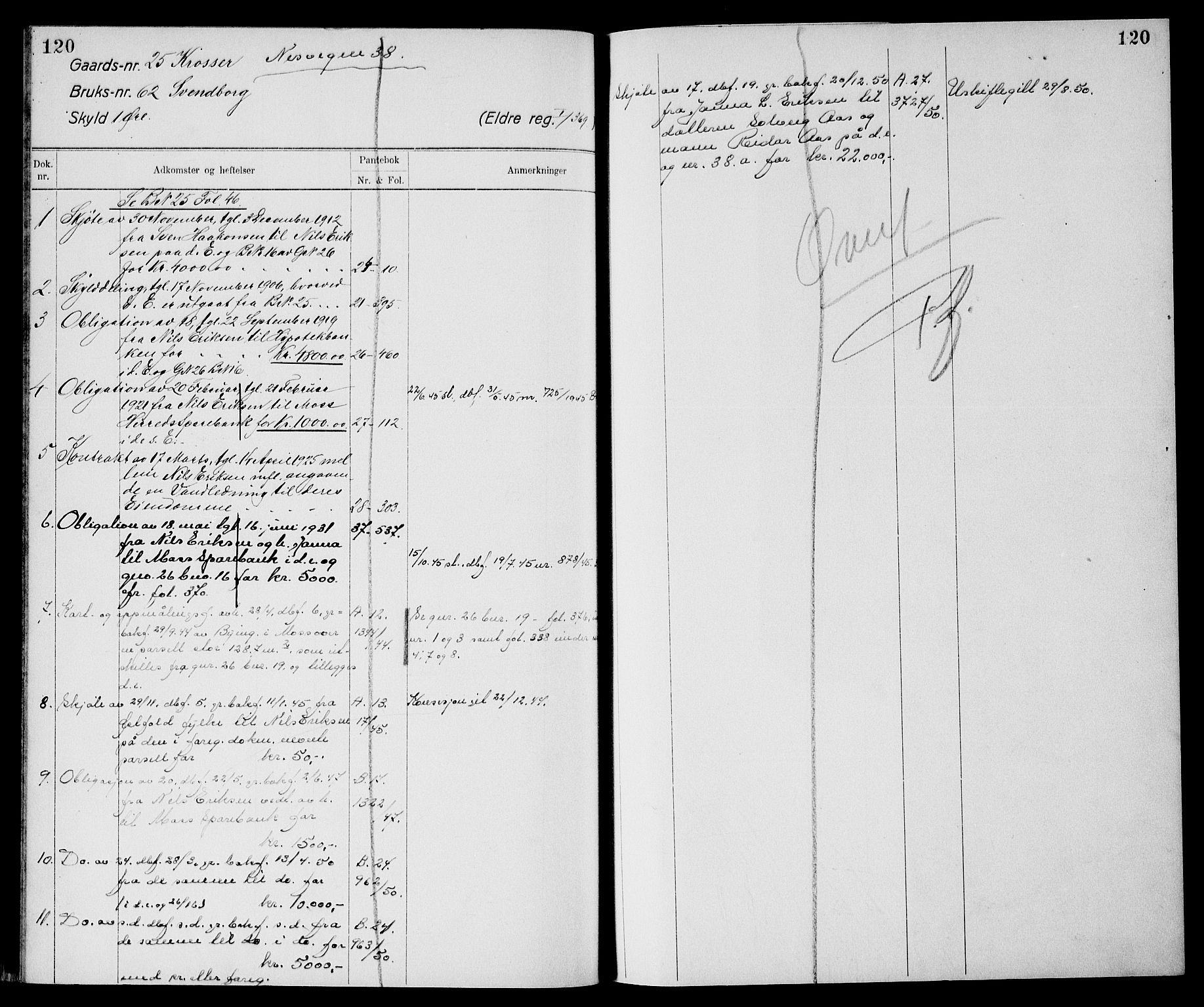 Moss sorenskriveri, AV/SAO-A-10168: Panteregister nr. XI 4, 1864-1961, s. 120