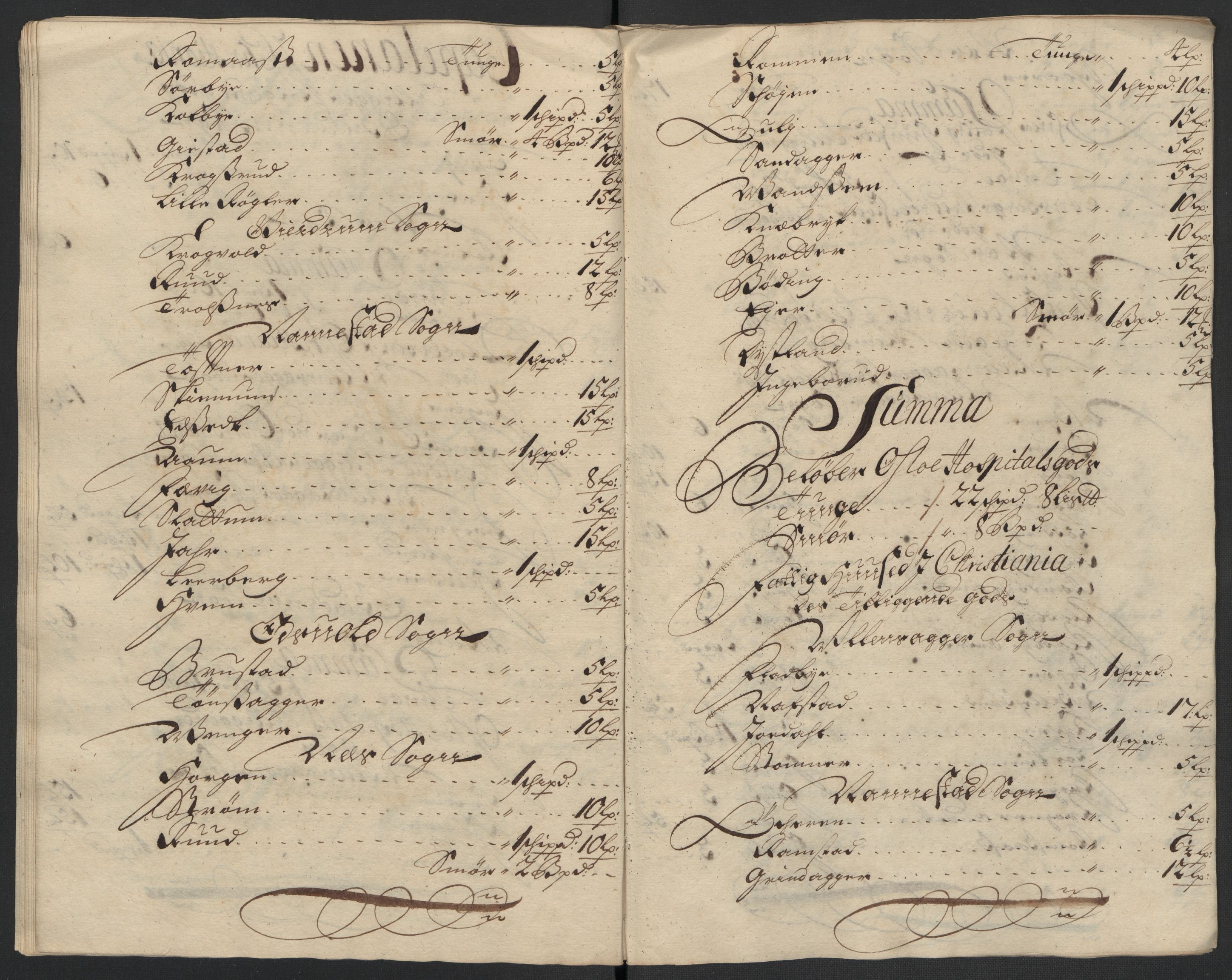 Rentekammeret inntil 1814, Reviderte regnskaper, Fogderegnskap, AV/RA-EA-4092/R12/L0718: Fogderegnskap Øvre Romerike, 1706-1707, s. 372