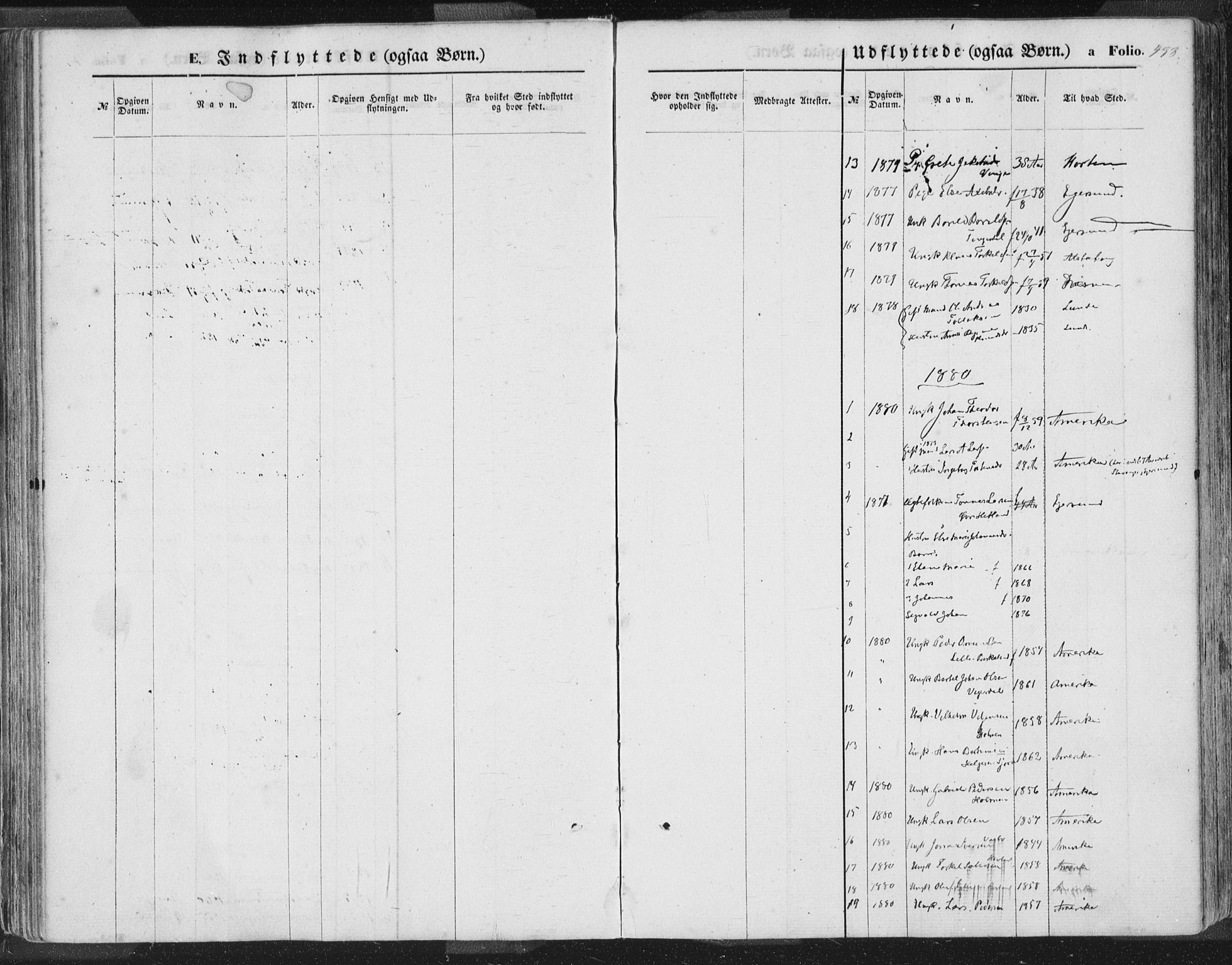 Helleland sokneprestkontor, SAST/A-101810: Ministerialbok nr. A 7.2, 1863-1886, s. 438