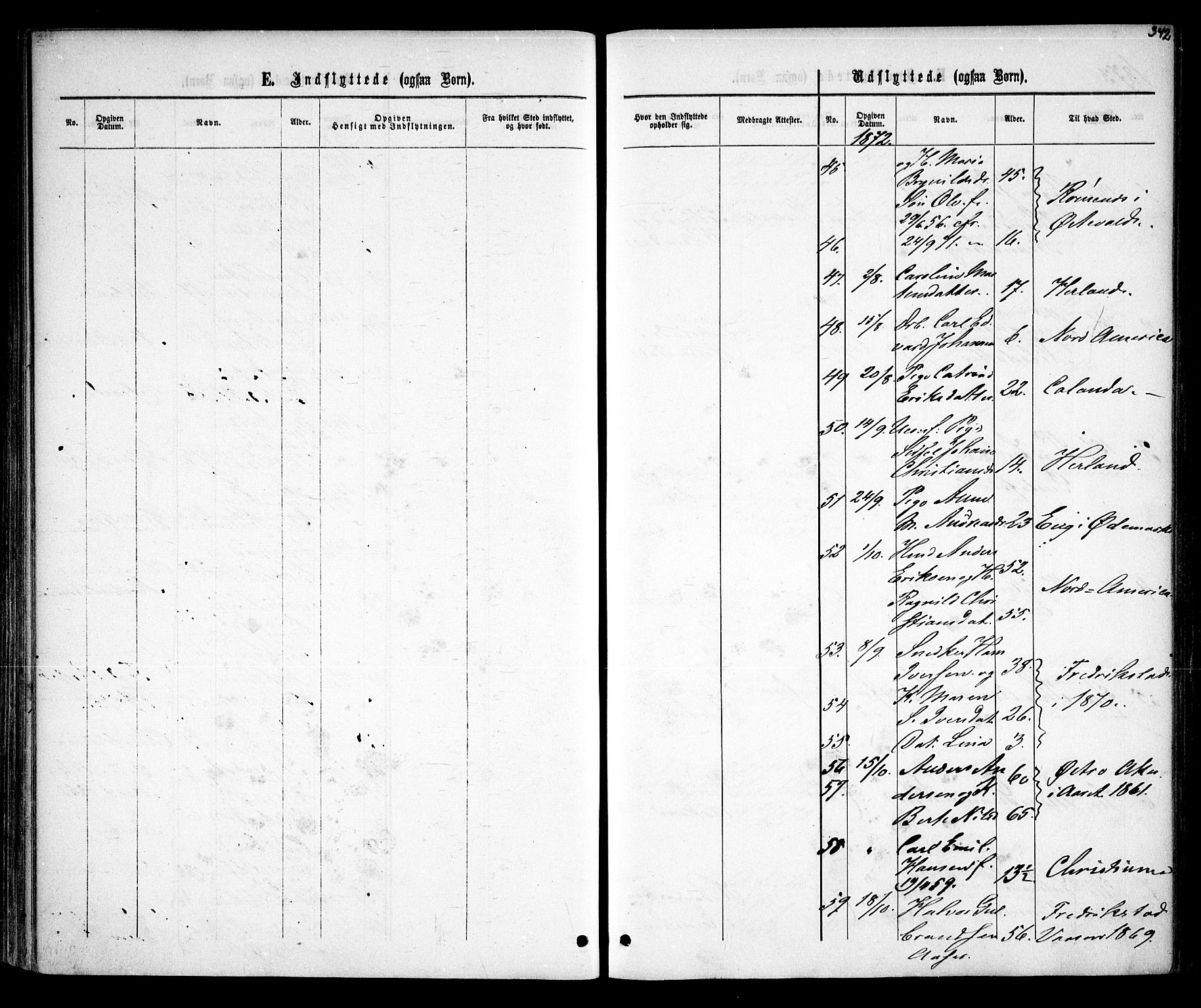 Rødenes prestekontor Kirkebøker, AV/SAO-A-2005/F/Fa/L0008: Ministerialbok nr. I 8, 1869-1879, s. 342