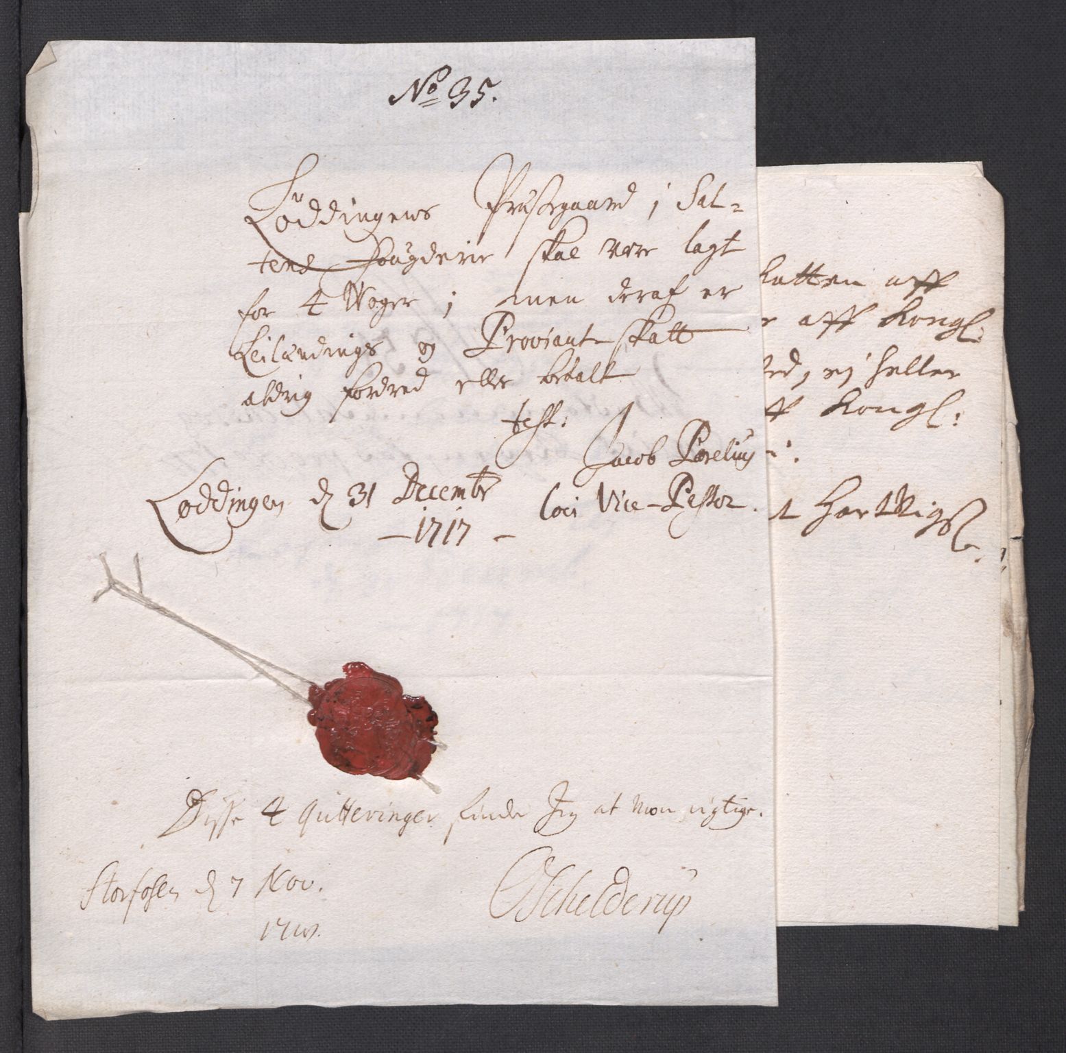 Rentekammeret inntil 1814, Reviderte regnskaper, Fogderegnskap, AV/RA-EA-4092/R66/L4587: Fogderegnskap Salten, 1717, s. 330