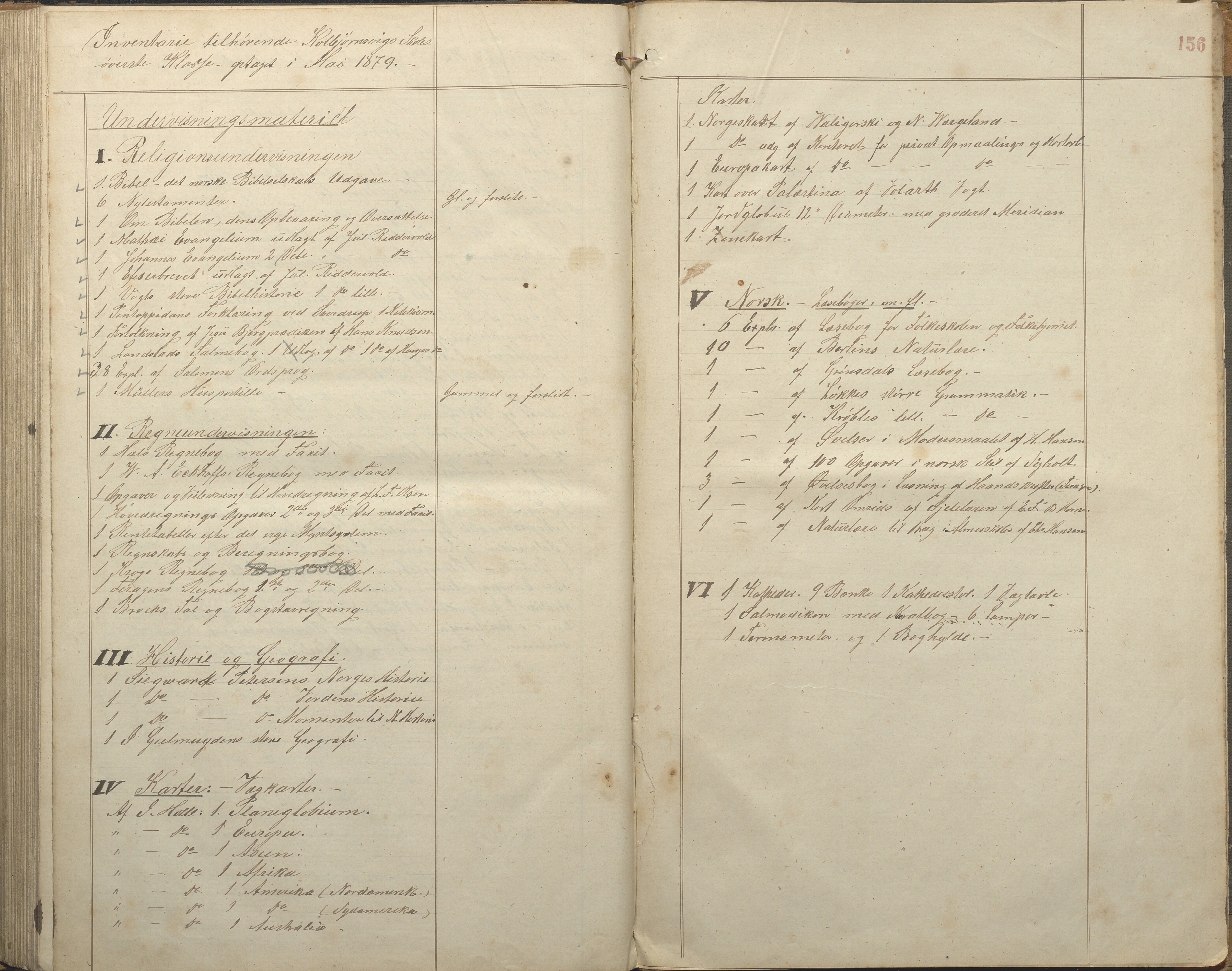 Hisøy kommune frem til 1991, AAKS/KA0922-PK/32/L0005: Skoleprotokoll, 1863-1881, s. 156