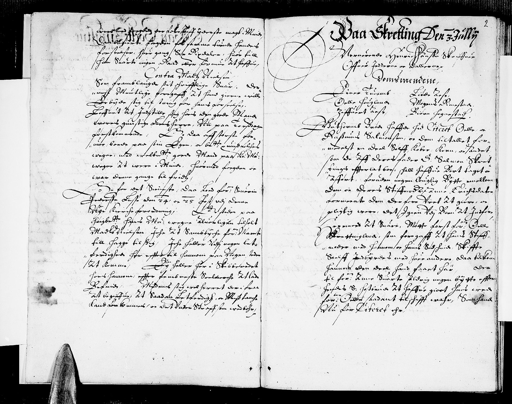 Jæren og Dalane sorenskriveri, AV/SAST-A-100306/3/30/30BA/L0012: TINGBOK, 1629-1631, s. 1b-2a