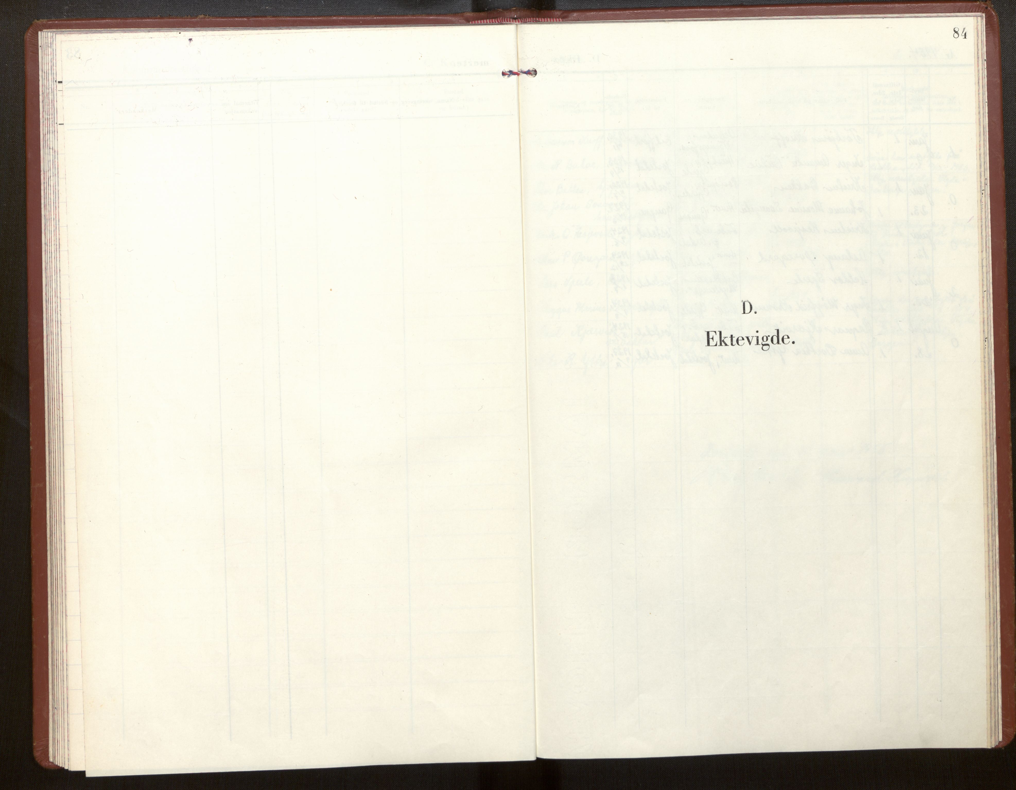 Jostedal sokneprestembete, AV/SAB-A-80601/H/Haa/Haab/L0004: Ministerialbok nr. B 4, 1954-1979, s. 84