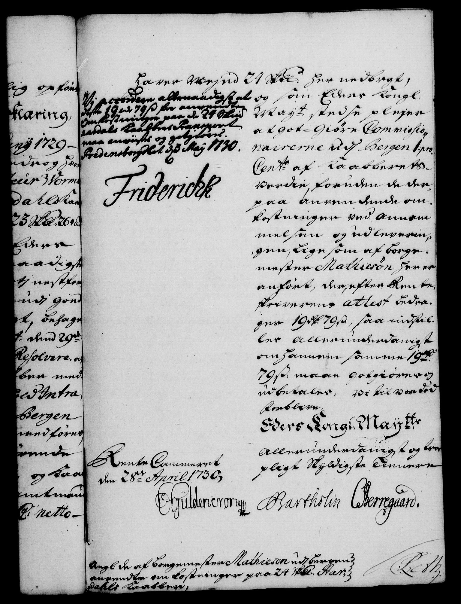 Rentekammeret, Kammerkanselliet, RA/EA-3111/G/Gf/Gfa/L0013: Norsk relasjons- og resolusjonsprotokoll (merket RK 52.13), 1730, s. 345