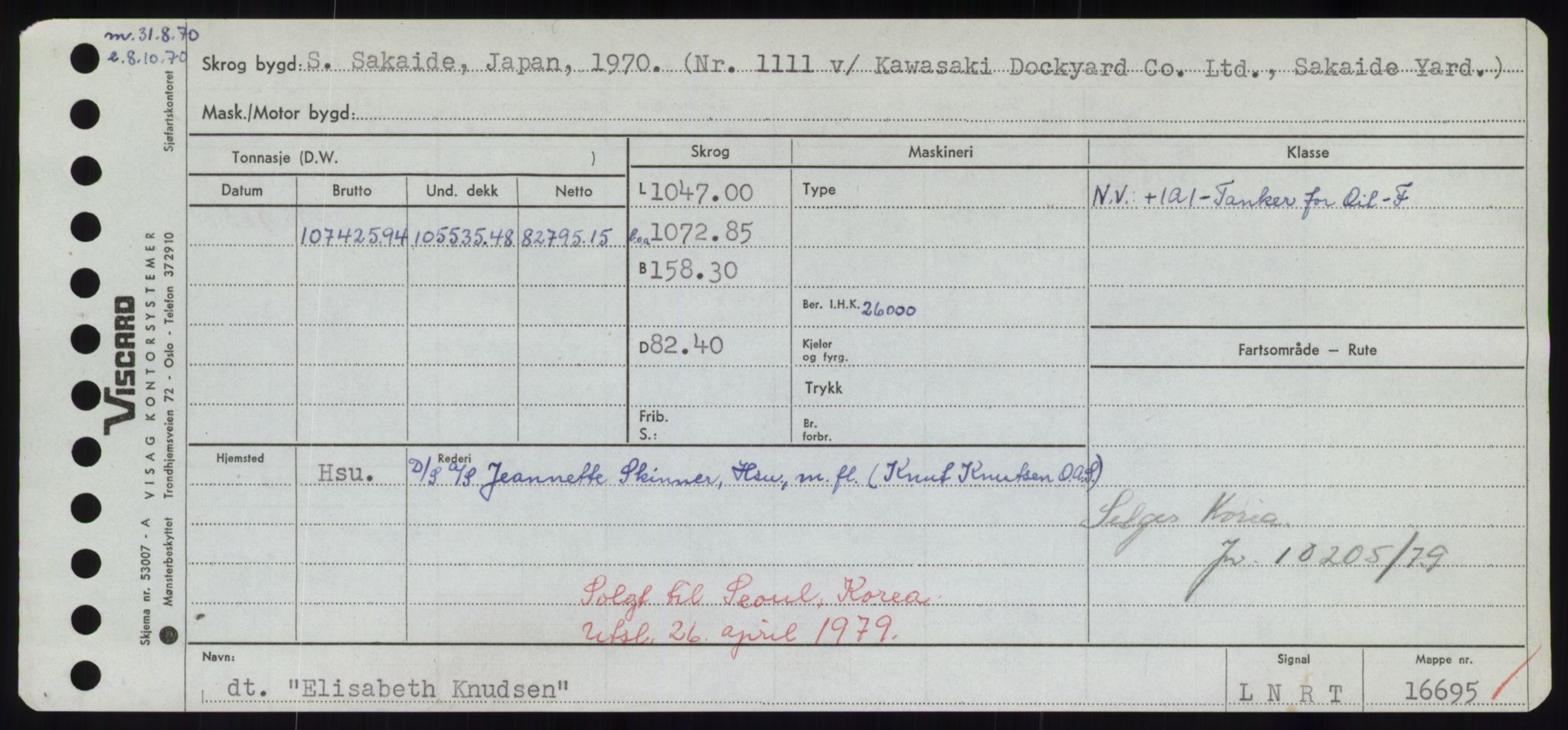 Sjøfartsdirektoratet med forløpere, Skipsmålingen, RA/S-1627/H/Hd/L0009: Fartøy, E, s. 329