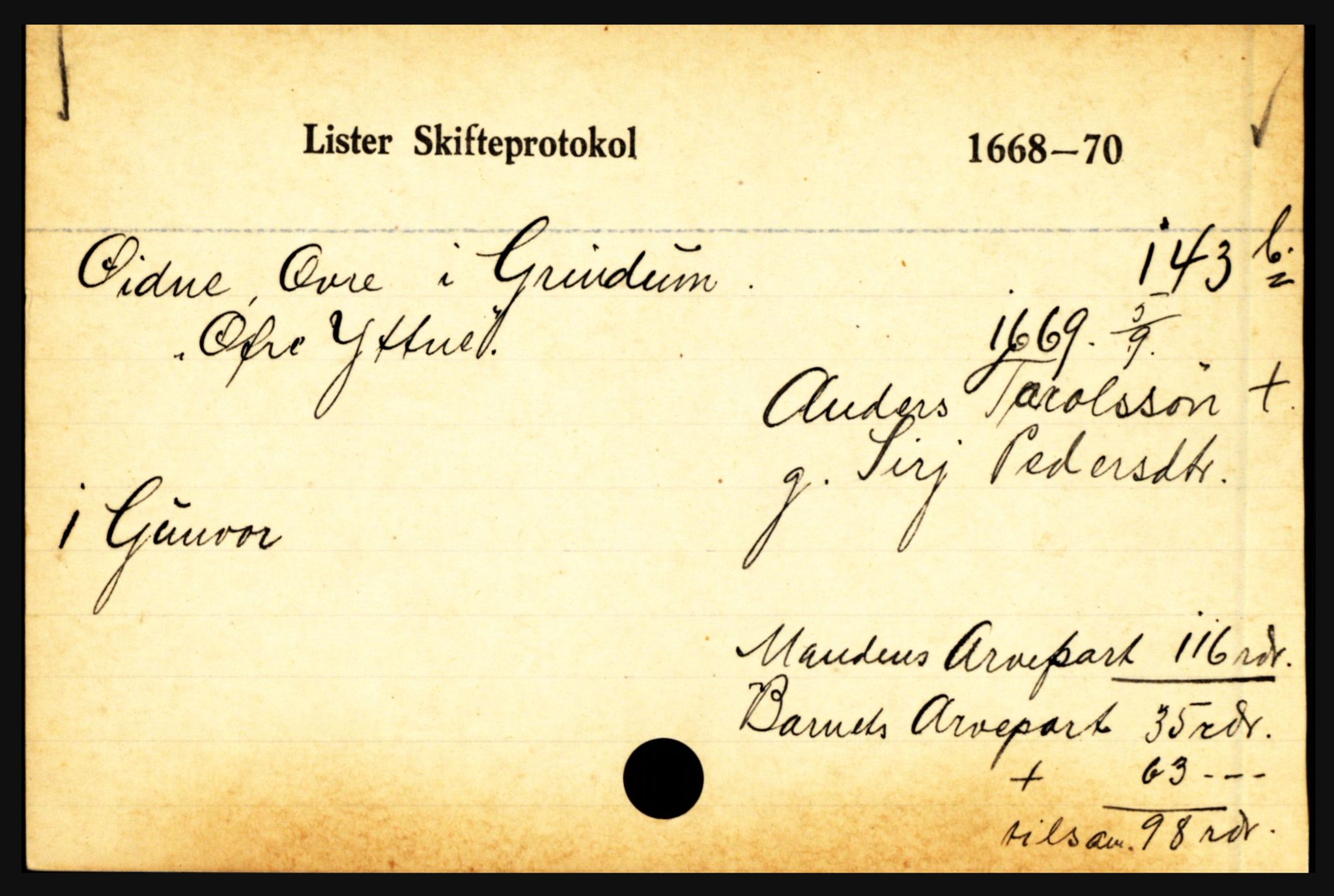Lister sorenskriveri, AV/SAK-1221-0003/H, s. 44001