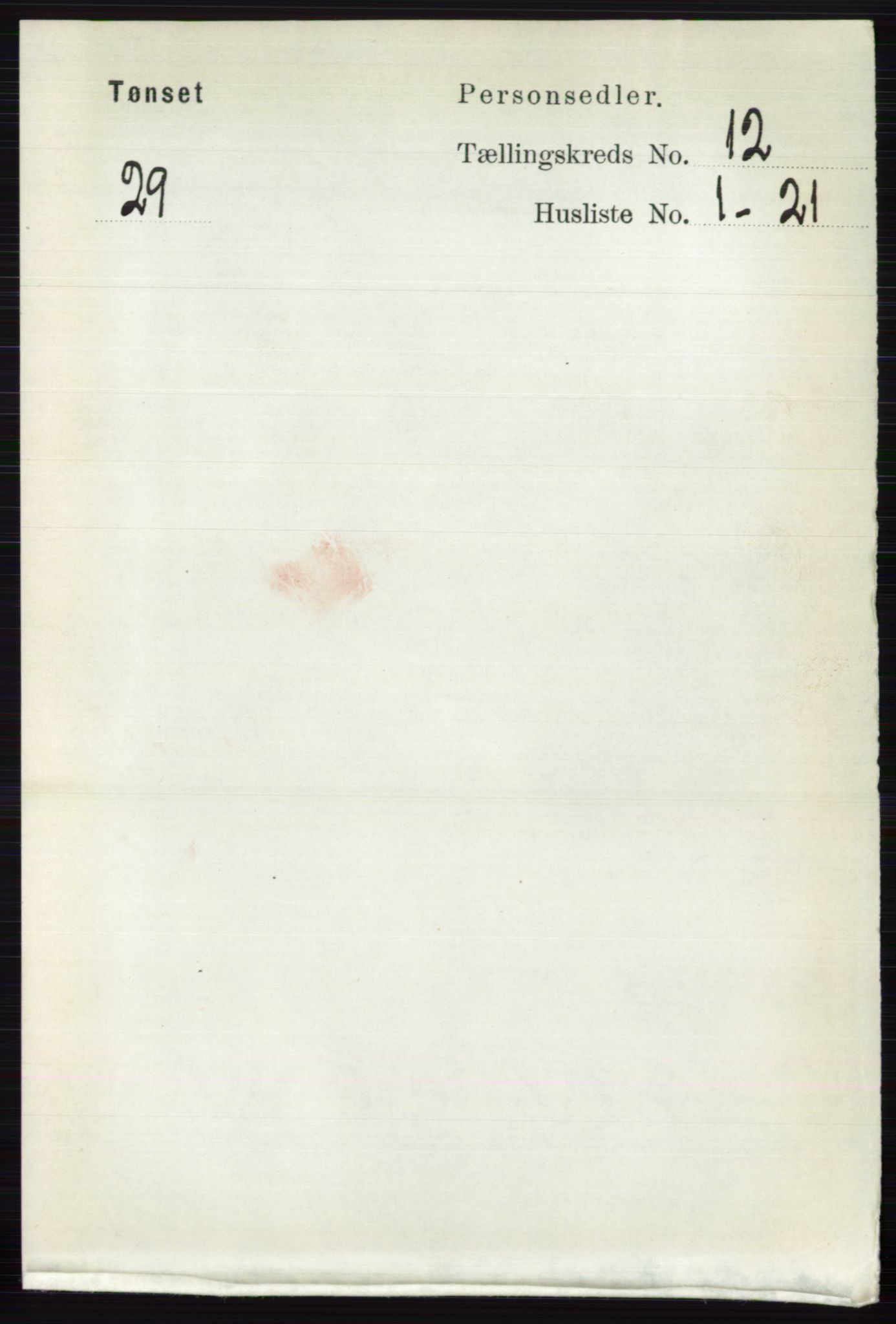 RA, Folketelling 1891 for 0437 Tynset herred, 1891, s. 3199
