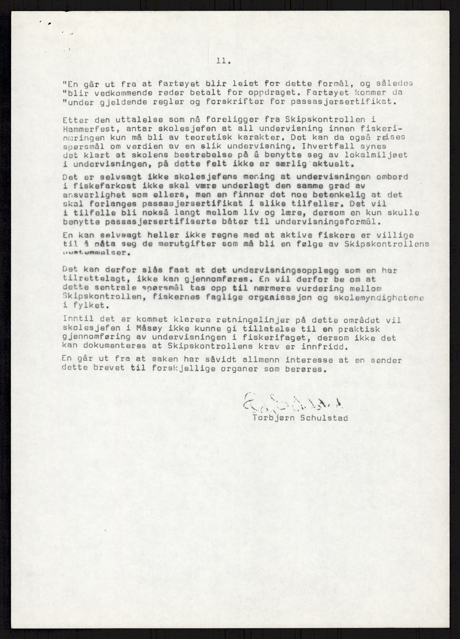 Sjøfartsdirektoratet med forløpere, generelt arkiv, AV/RA-S-1407/D/Du/Duc/L0641/0004: Skipskontrollen - Forskrifter    / Utleiebåter (2 mapper), 1977-1989, s. 121
