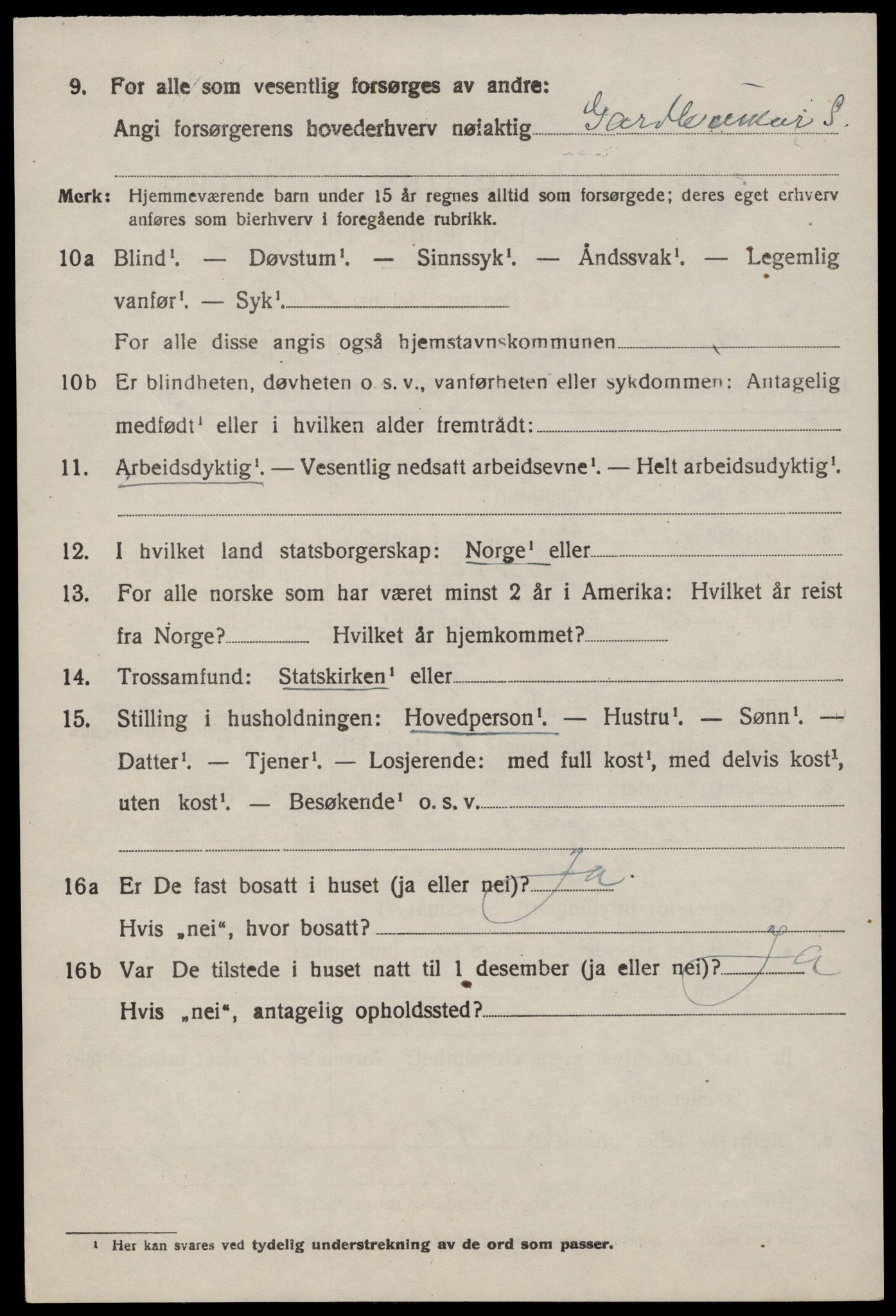SAST, Folketelling 1920 for 1139 Nedstrand herred, 1920, s. 2414