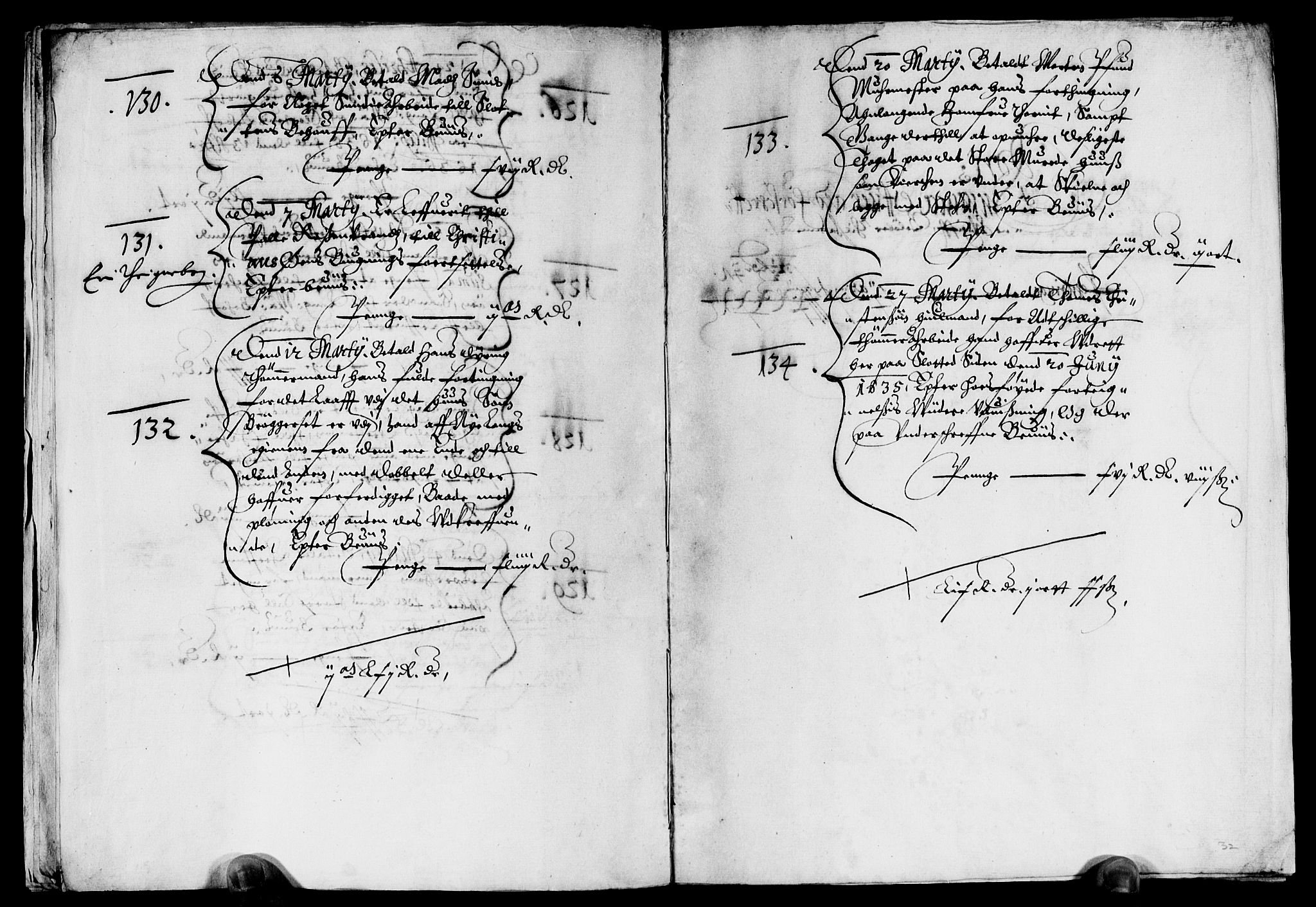 Rentekammeret inntil 1814, Reviderte regnskaper, Lensregnskaper, AV/RA-EA-5023/R/Rb/Rba/L0124: Akershus len, 1634-1636