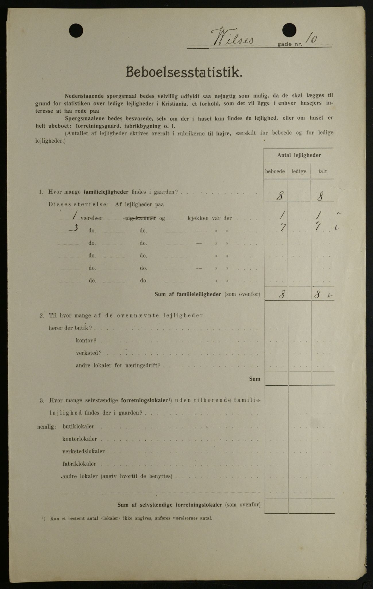 OBA, Kommunal folketelling 1.2.1908 for Kristiania kjøpstad, 1908, s. 115368