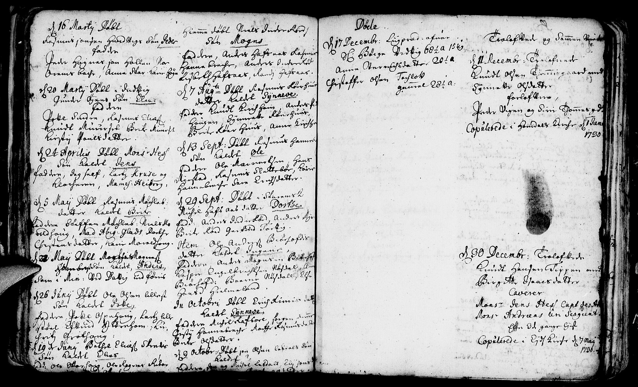 Eid sokneprestembete, AV/SAB-A-82301/H/Haa/Haaa/L0001: Ministerialbok nr. A 1, 1722-1740, s. 48