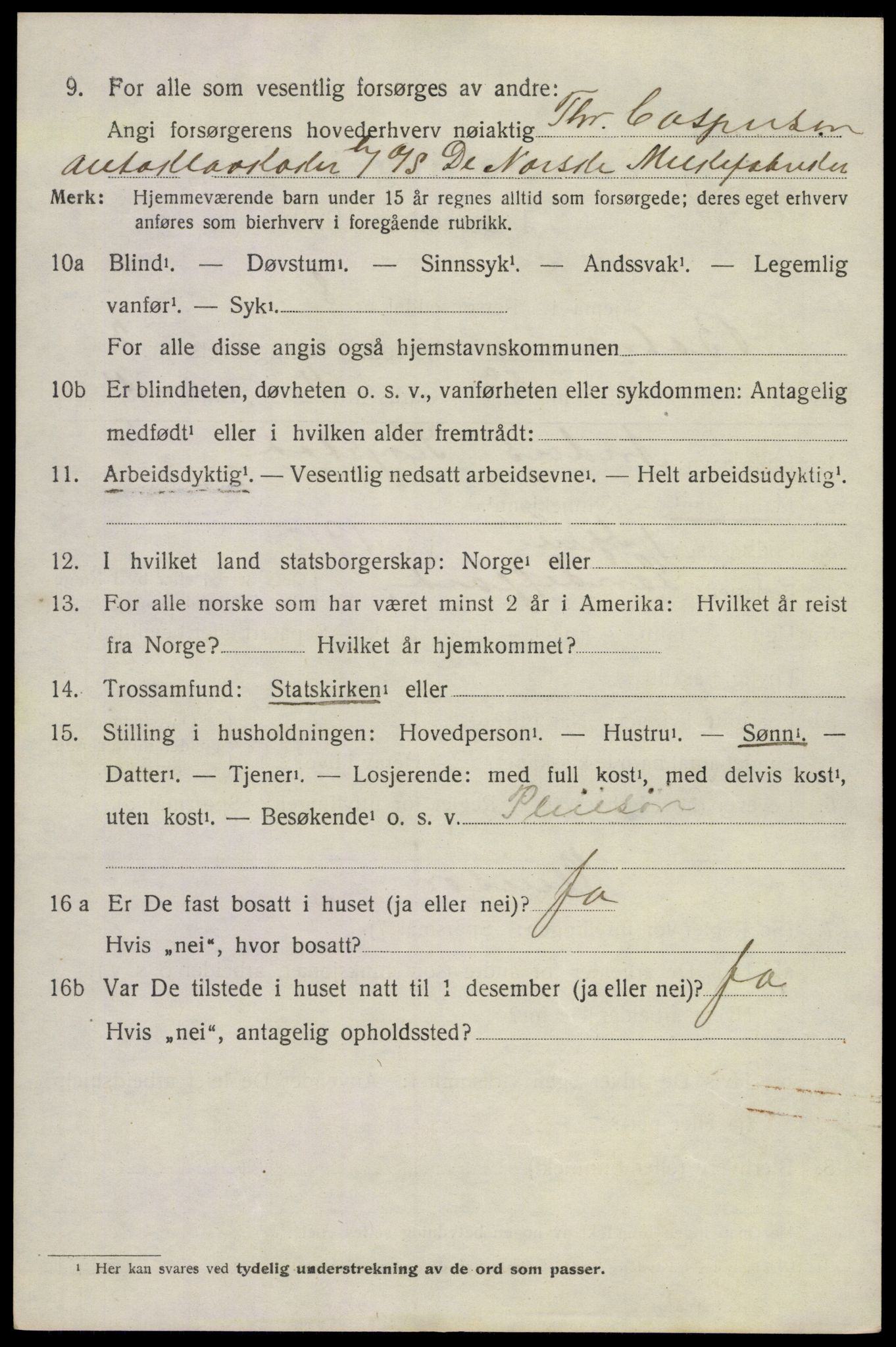 SAKO, Folketelling 1920 for 0715 Botne herred, 1920, s. 2250