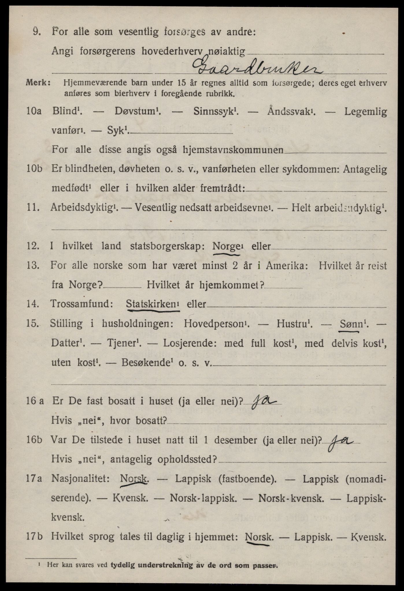 SAT, Folketelling 1920 for 1663 Malvik herred, 1920, s. 7601