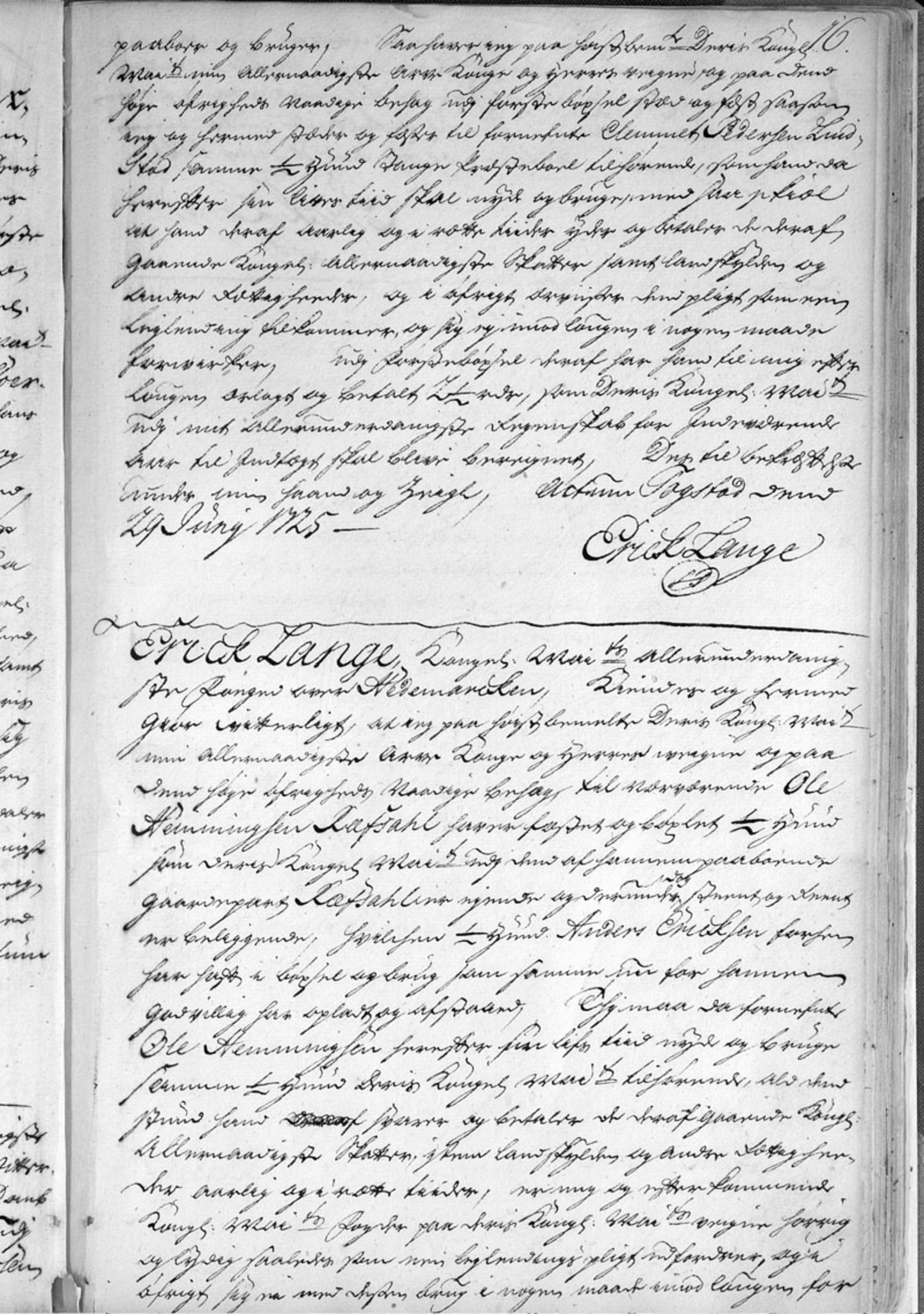 Hedemarken fogderi, AV/SAH-FOGDH-001/F/Fb/Fba/L0001: Bygselprotokoll, 1711-1797, s. 16a