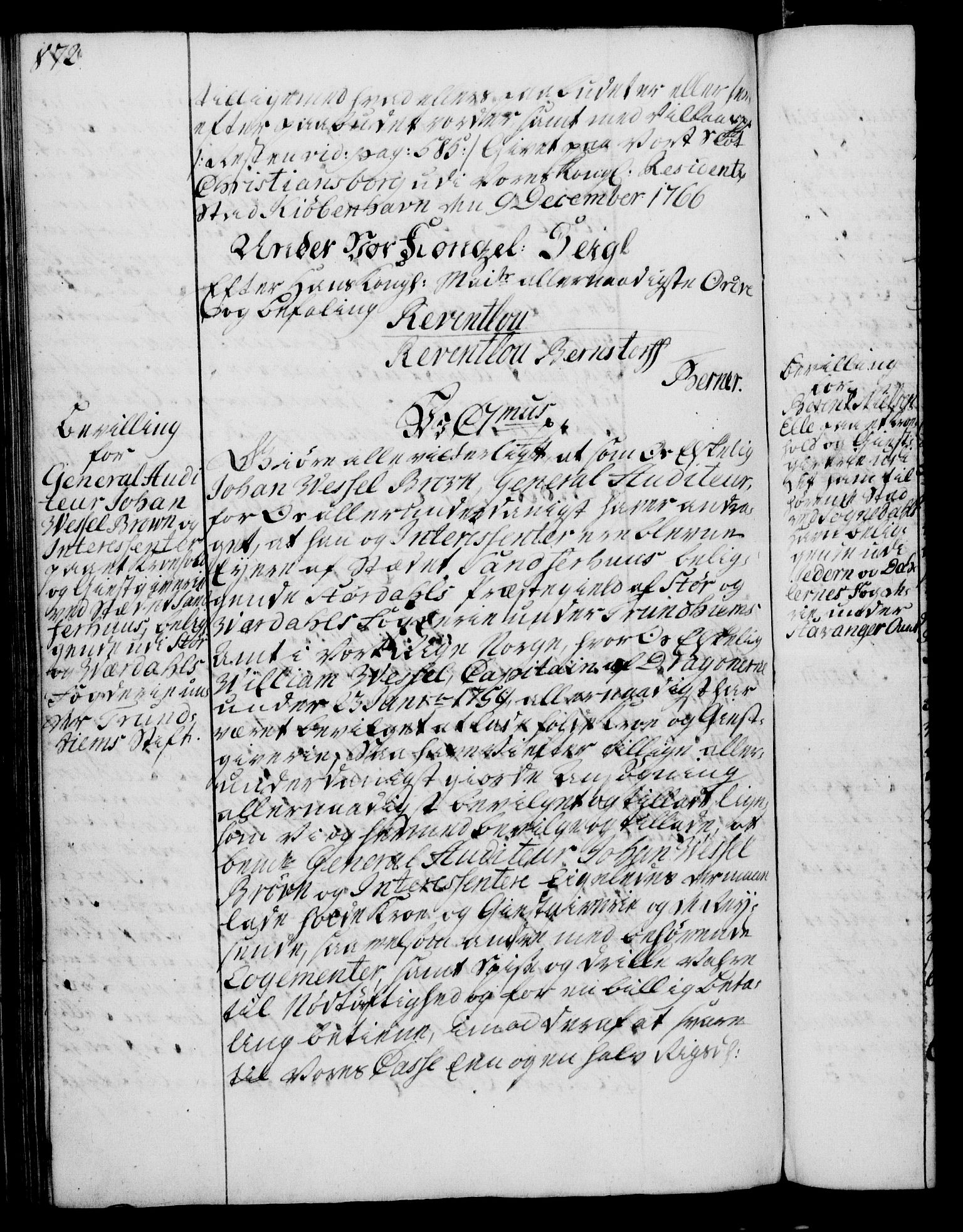 Rentekammeret, Kammerkanselliet, AV/RA-EA-3111/G/Gg/Gga/L0007: Norsk ekspedisjonsprotokoll med register (merket RK 53.7), 1759-1768, s. 872