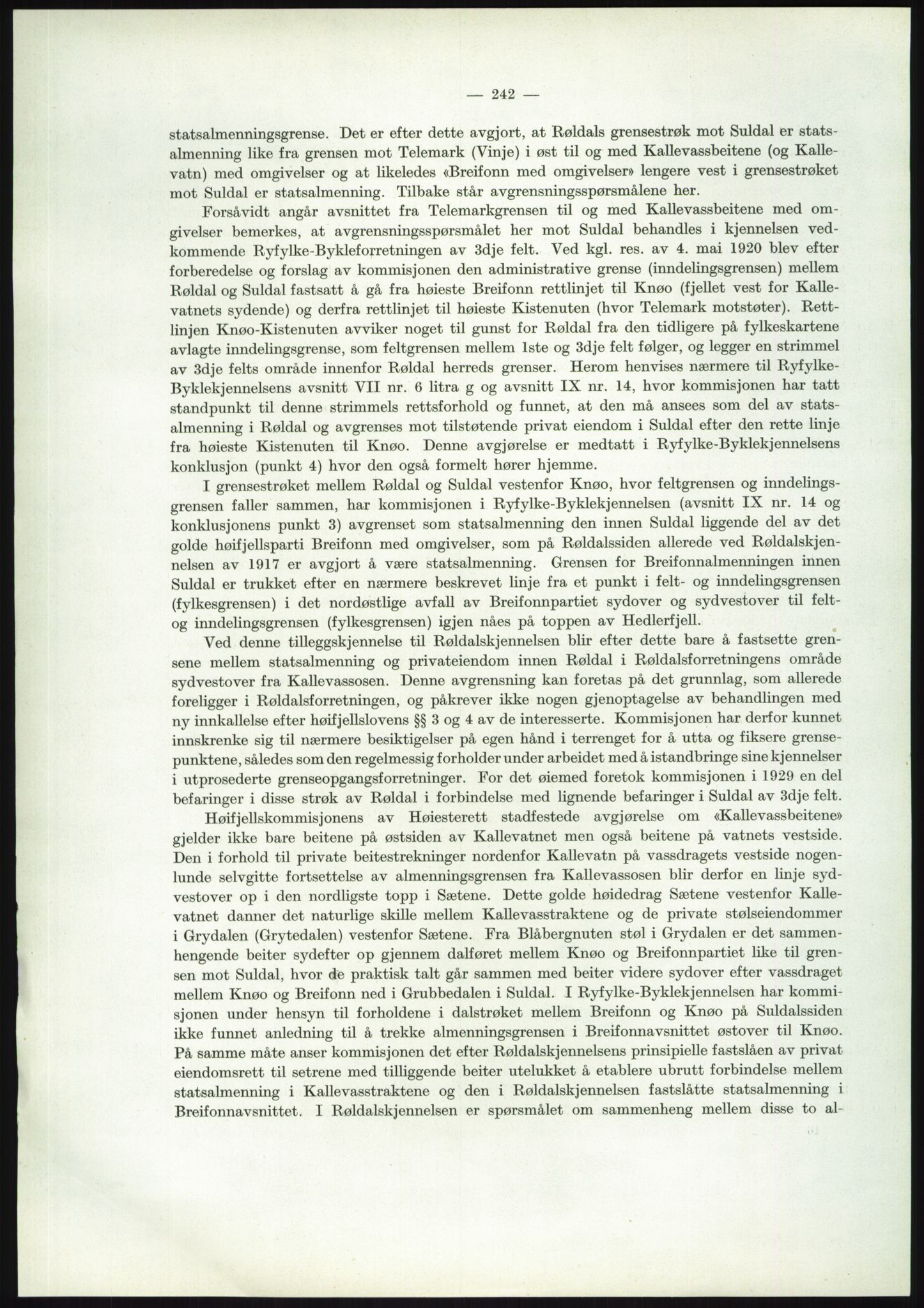 Høyfjellskommisjonen, RA/S-1546/X/Xa/L0001: Nr. 1-33, 1909-1953, s. 1577