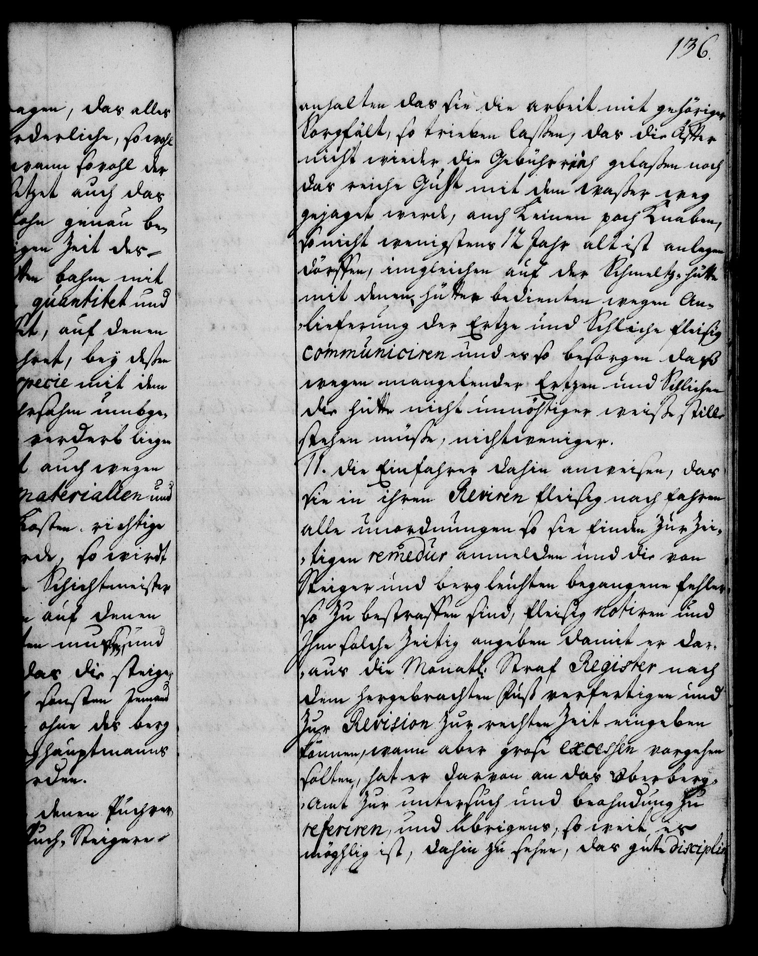 Rentekammeret, Kammerkanselliet, RA/EA-3111/G/Gg/Gge/L0002: Norsk bestallingsprotokoll med register (merket RK 53.26), 1730-1744, s. 136