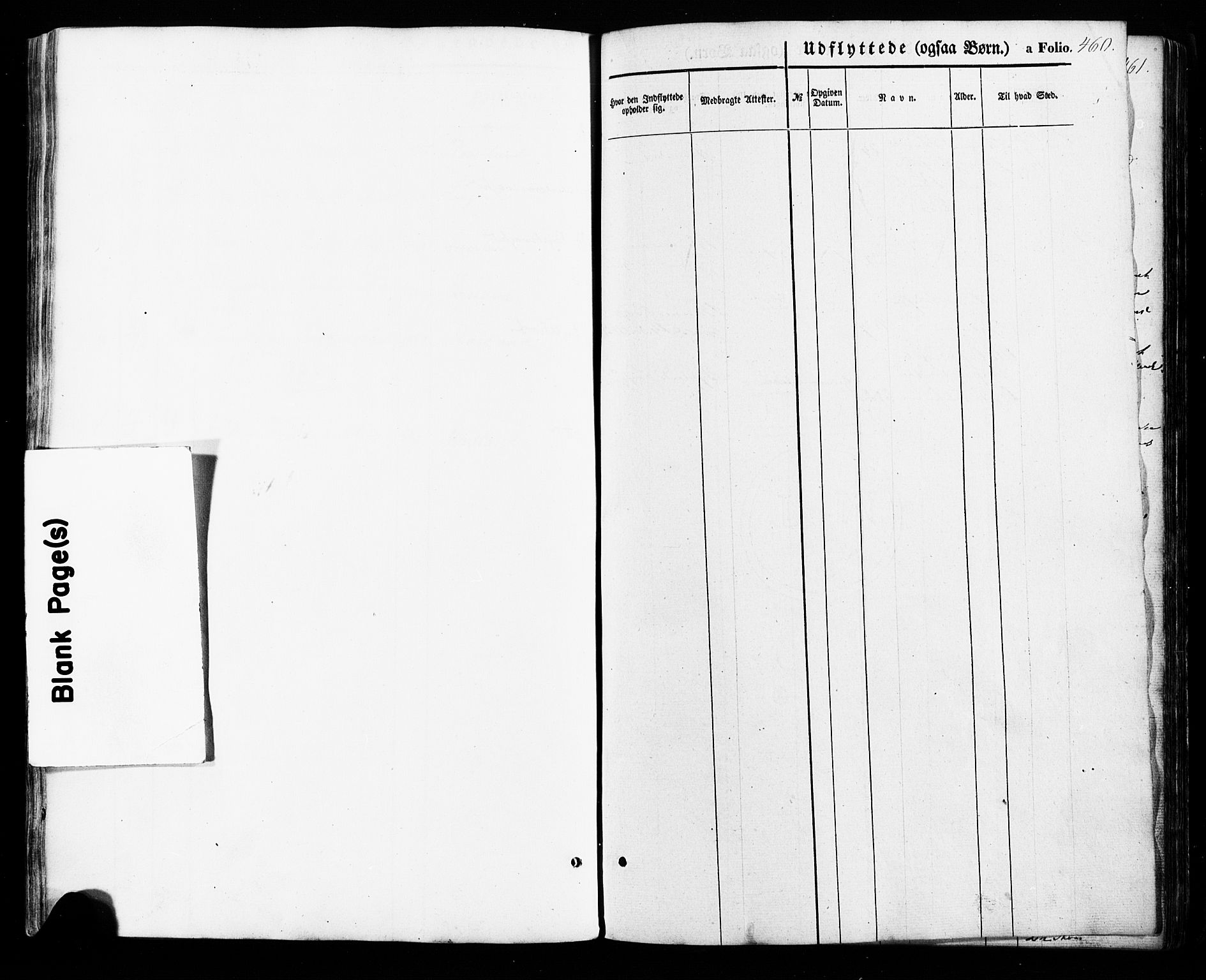 Åseral sokneprestkontor, SAK/1111-0051/F/Fa/L0002: Ministerialbok nr. A 2, 1854-1884, s. 460