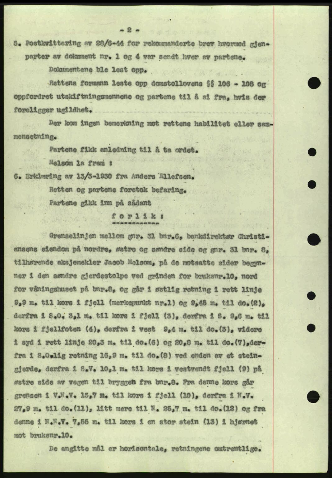 Tønsberg sorenskriveri, AV/SAKO-A-130/G/Ga/Gaa/L0016: Pantebok nr. A16, 1944-1945, Dagboknr: 2357/1944